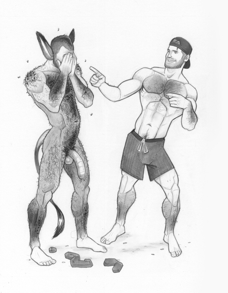 "Dude, you look ri-donk-ulous!", 2016, 9"x11", $200