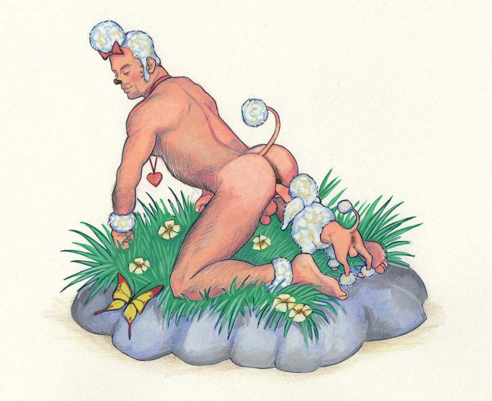 "Guimauve & Gaston", 1997, 10"x8", $150