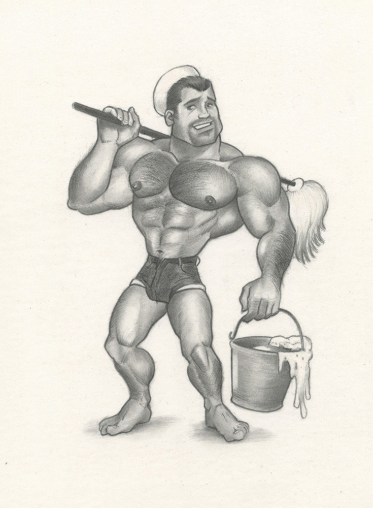 "Sailor", 2003, 6"x8", $150