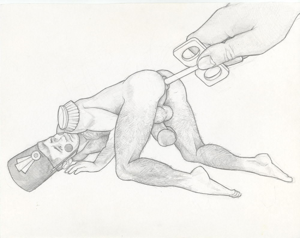 "Toy Soldier", 1993, 11"x8.5", $100