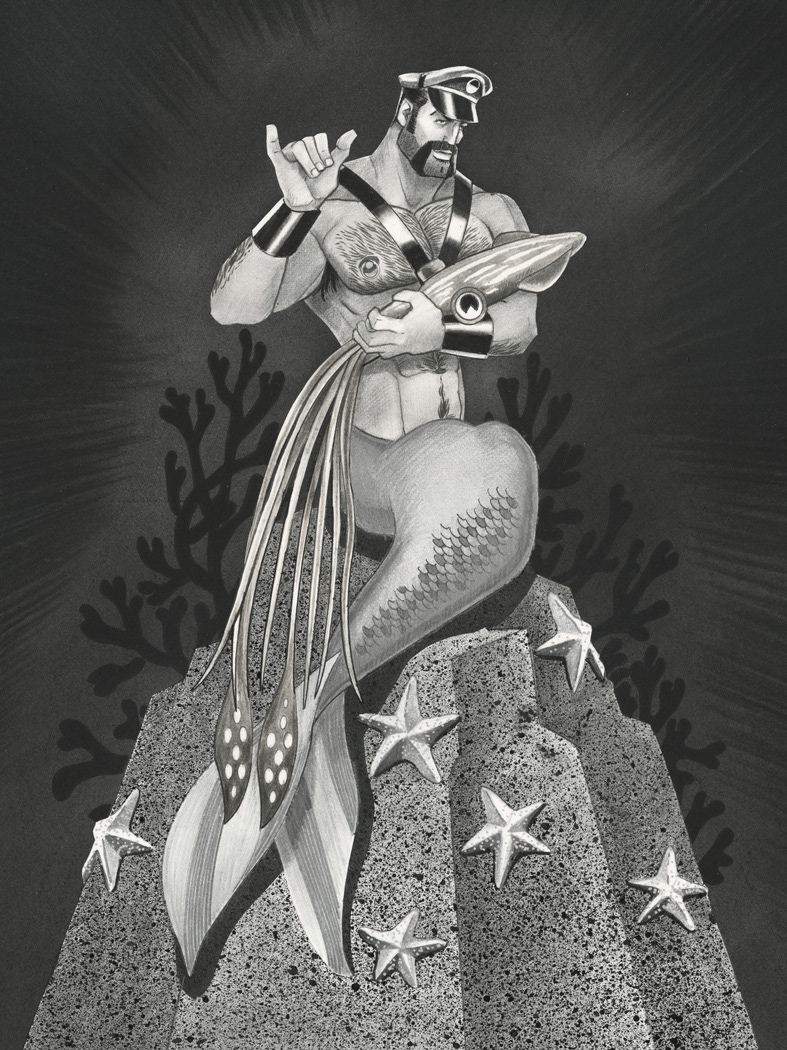 "Hang Loose", 2012, 9" x 12", $300