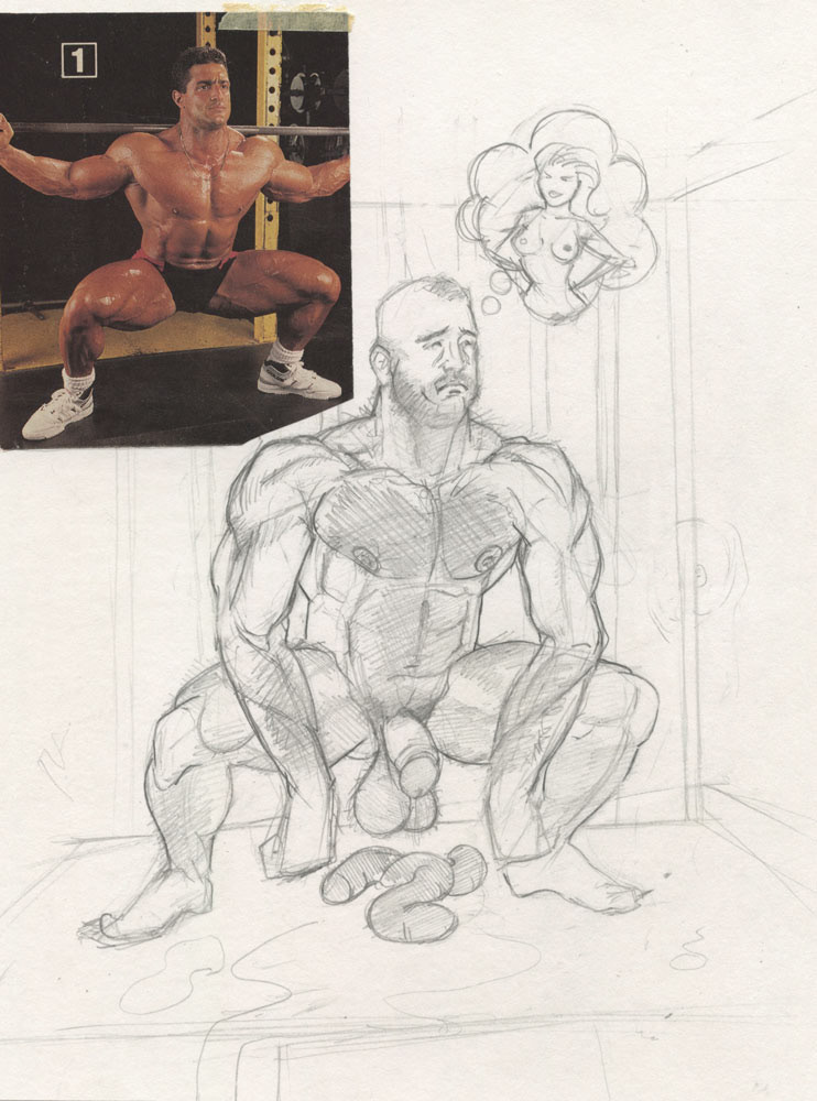"Big Doofus", 1995, 10"x7.5", $20