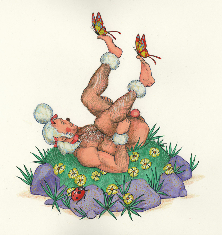 Papillons, 1997, 10"x8", $150