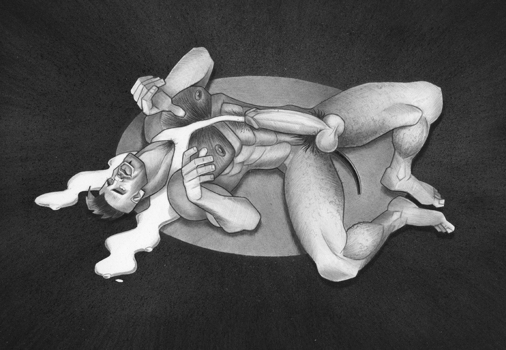 Tummy Time, 2011, 10" x 8", $200