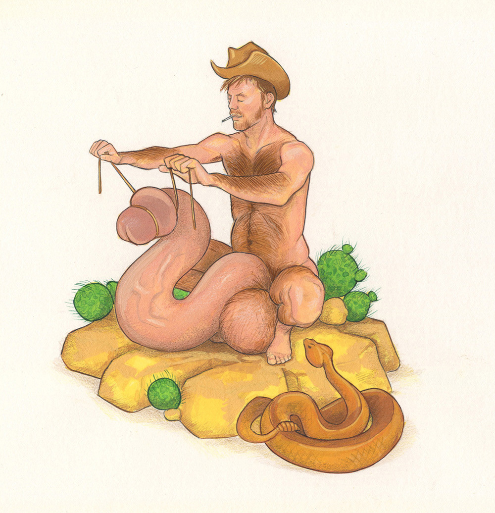 Giddy Up!, 1997, 10"x8"