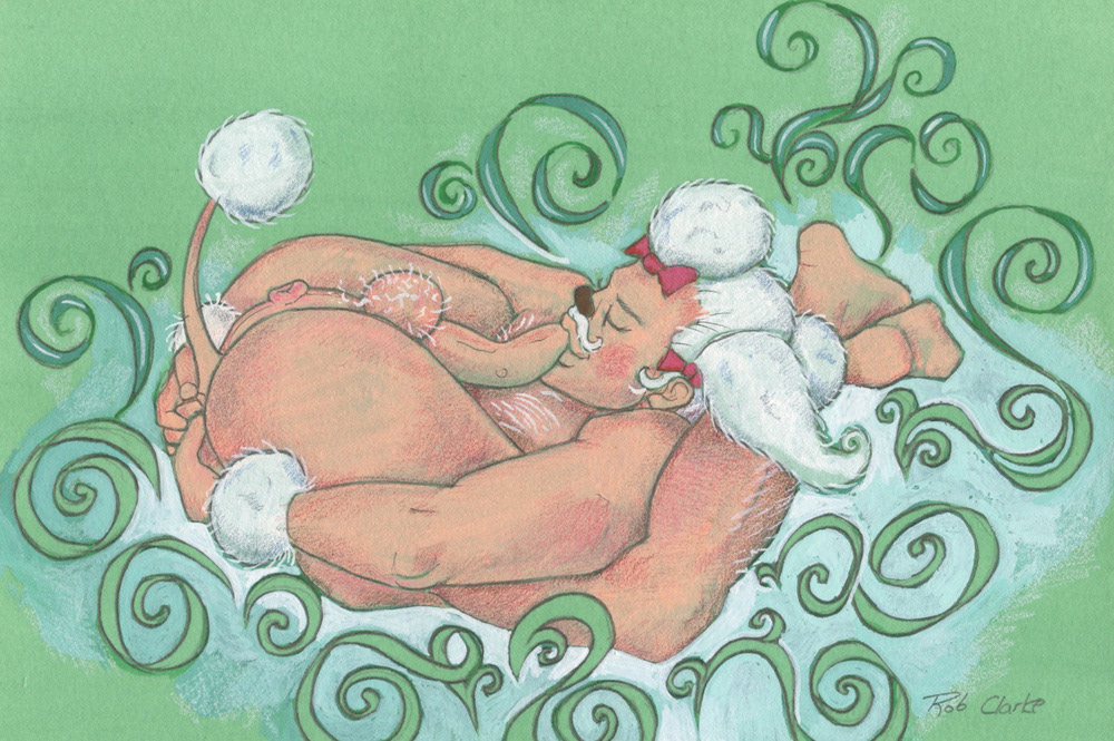 "Coco en train de sucer, vert", 1996, 7"x4.5", $20