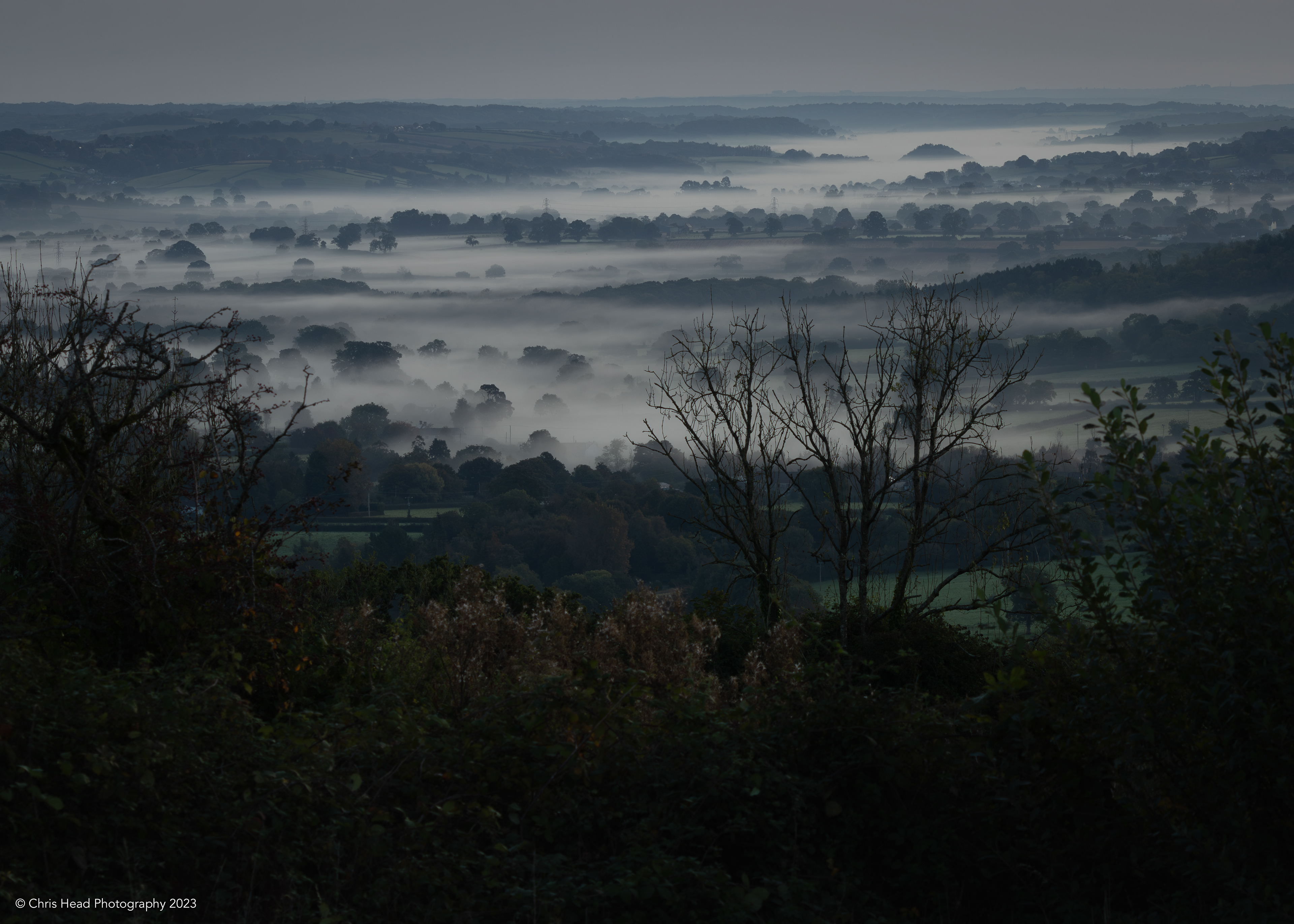 Cam Valley from Green Down