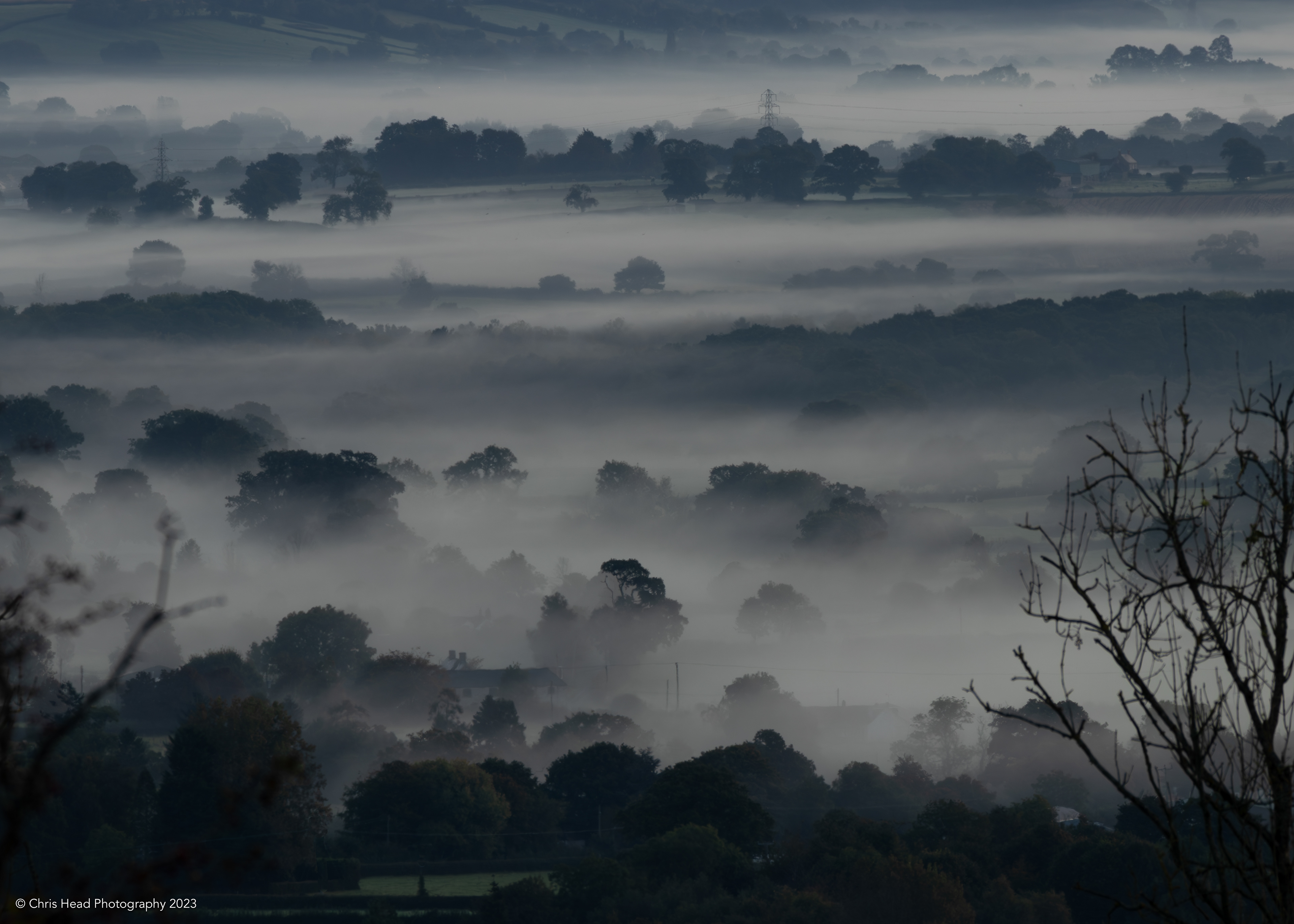 Cam Valley from Green Down