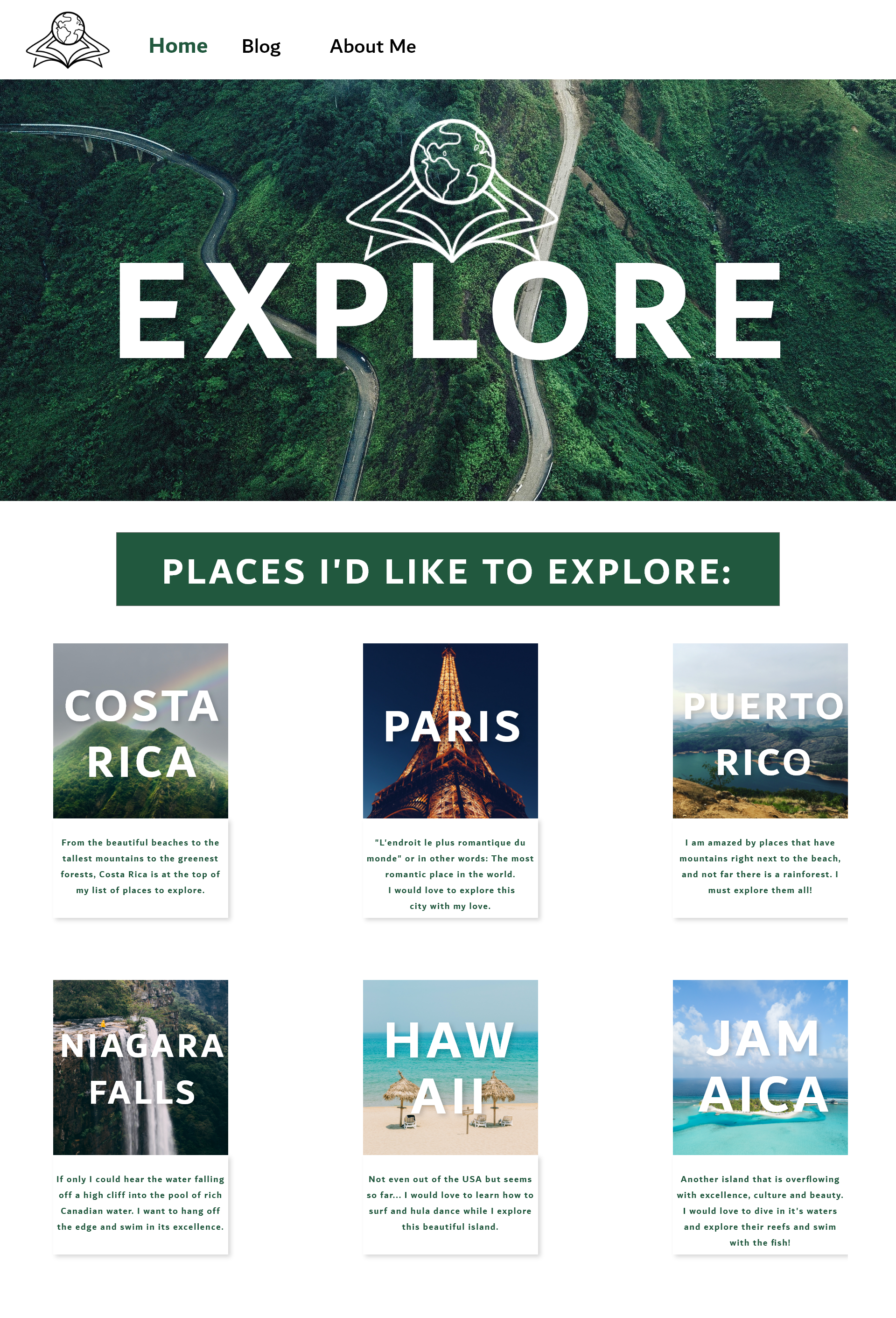 Home page