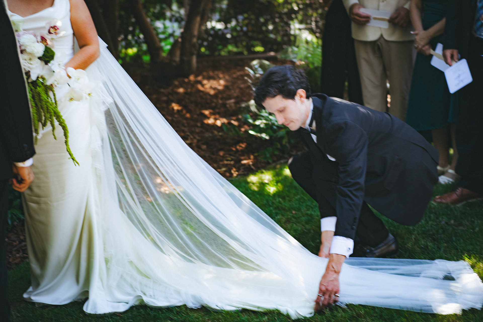 Sophia and Miles celebrated their wedding at her family’s private estate in Northern California. Photographed by Kelly Sharp on film and digital.