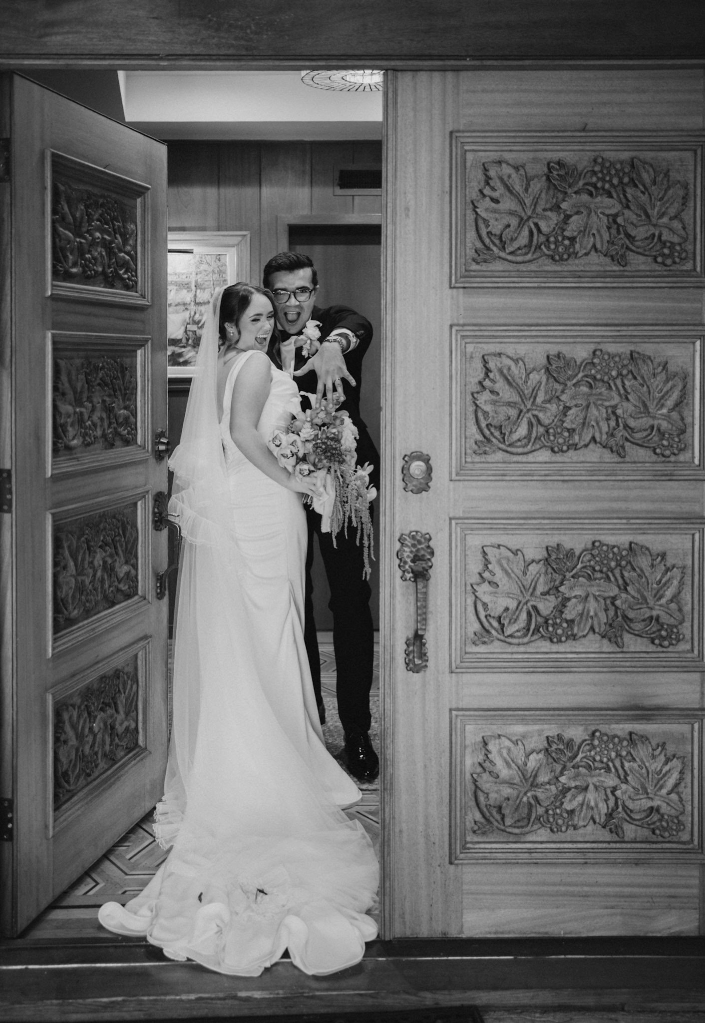 Sophia and Miles celebrated their wedding at her family’s private estate in Northern California. Photographed by Kelly Sharp on film and digital.