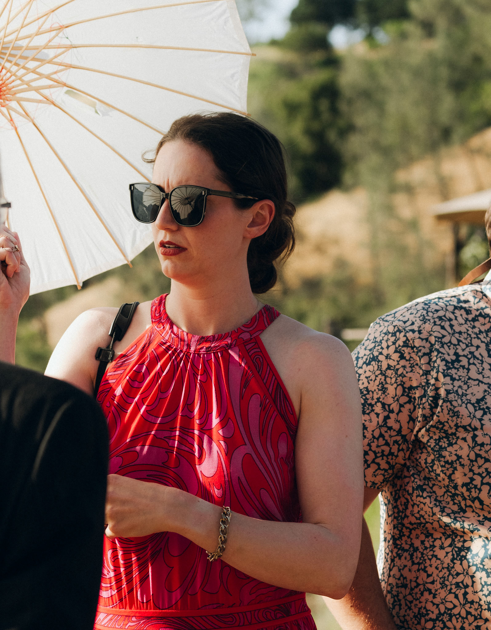 Bride and Groom get married overlooking Lake Sonoma in wine country