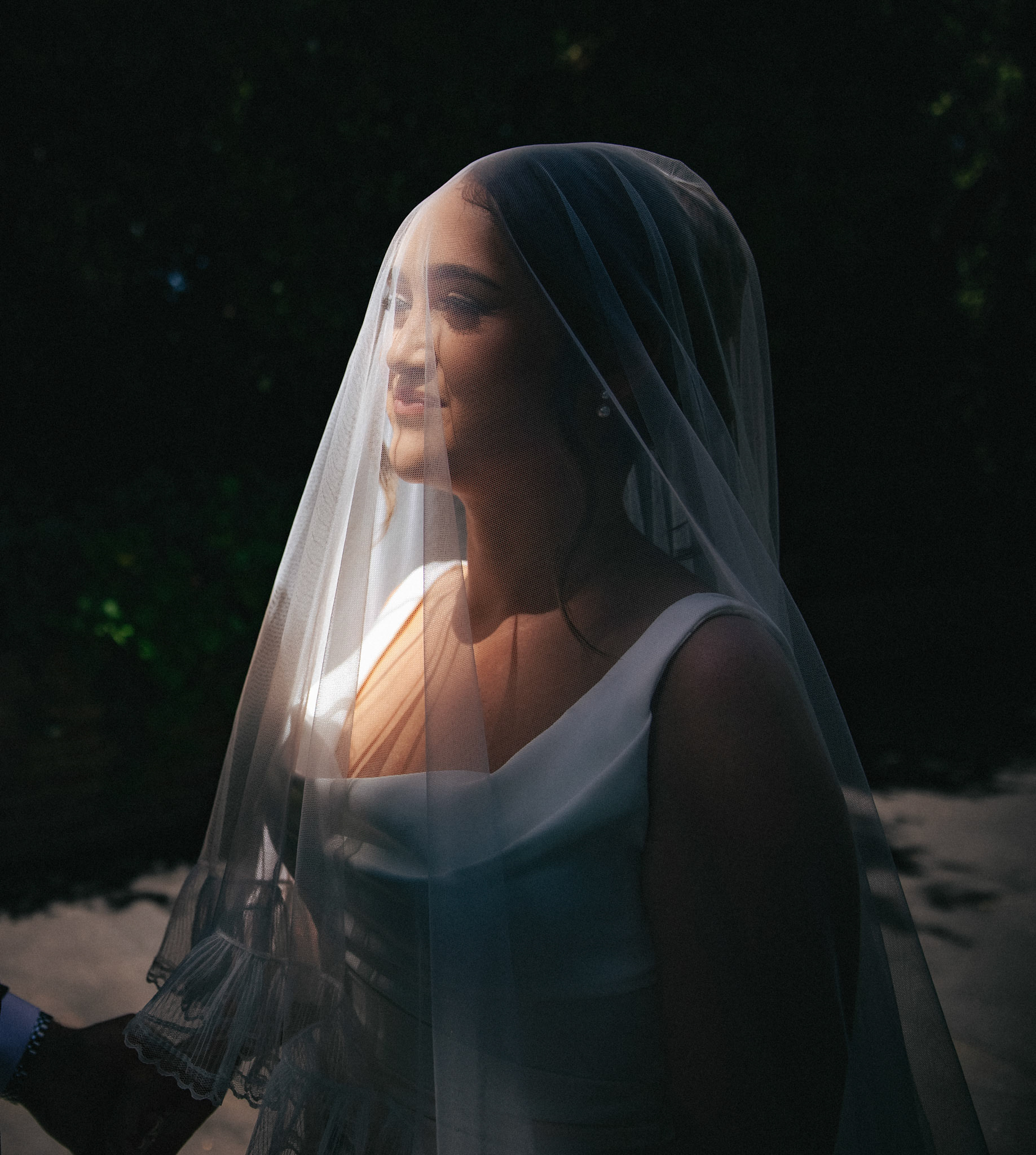 Sophia and Miles celebrated their wedding at her family’s private estate in Northern California. Photographed by Kelly Sharp on film and digital.