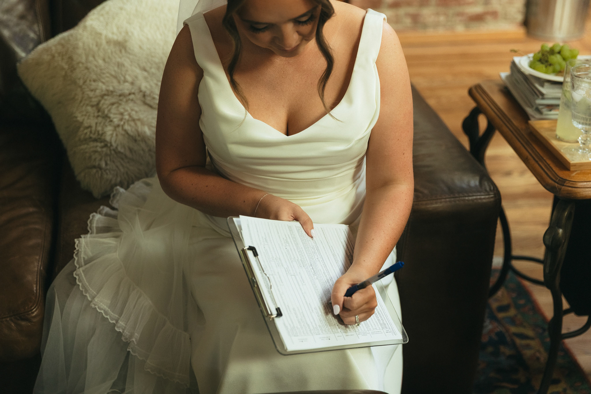 Sophia and Miles celebrated their wedding at her family’s private estate in Northern California. Photographed by Kelly Sharp on film and digital.