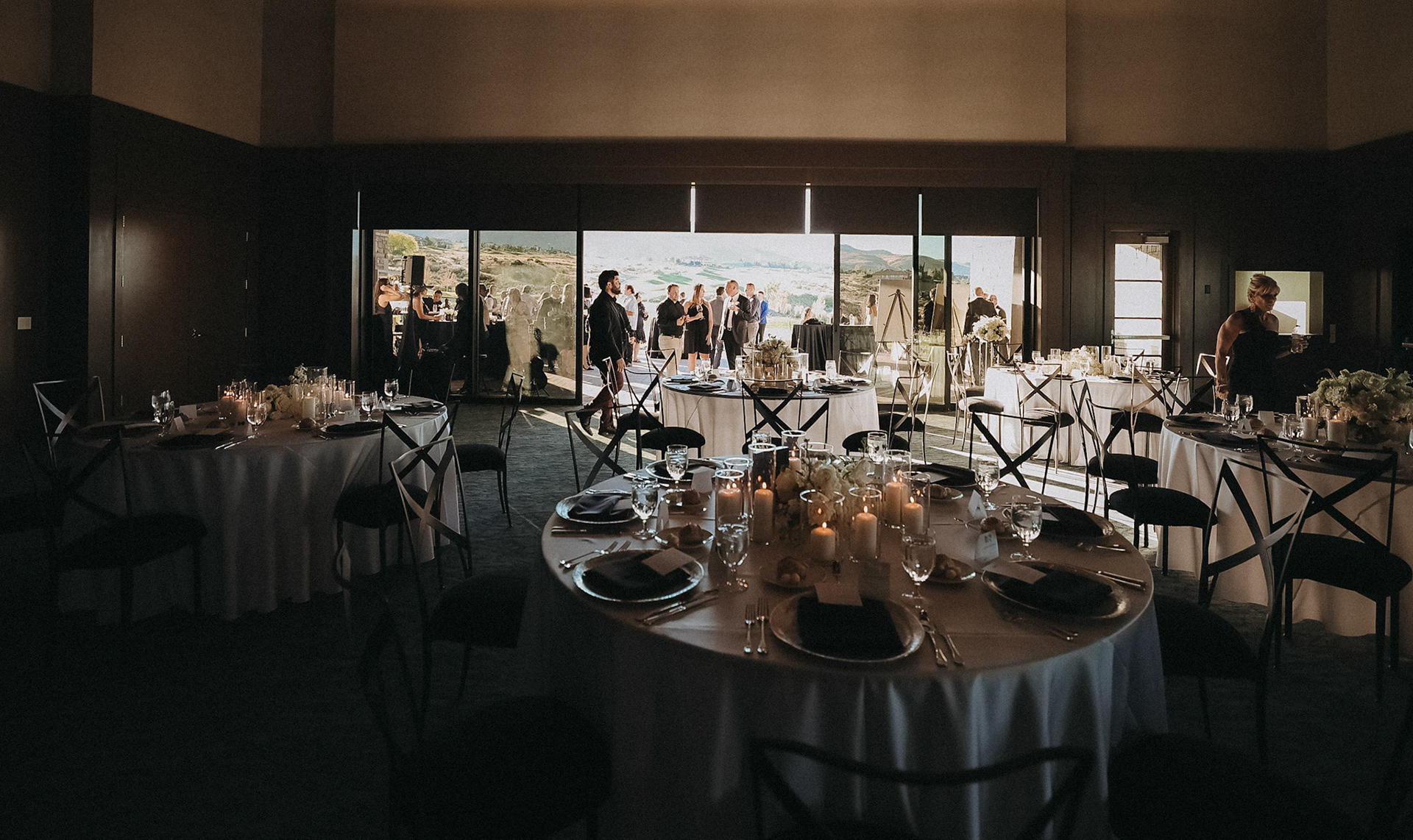 Dinner, dancing, and an energetic evening celebration at The Club at ArrowCreek.
