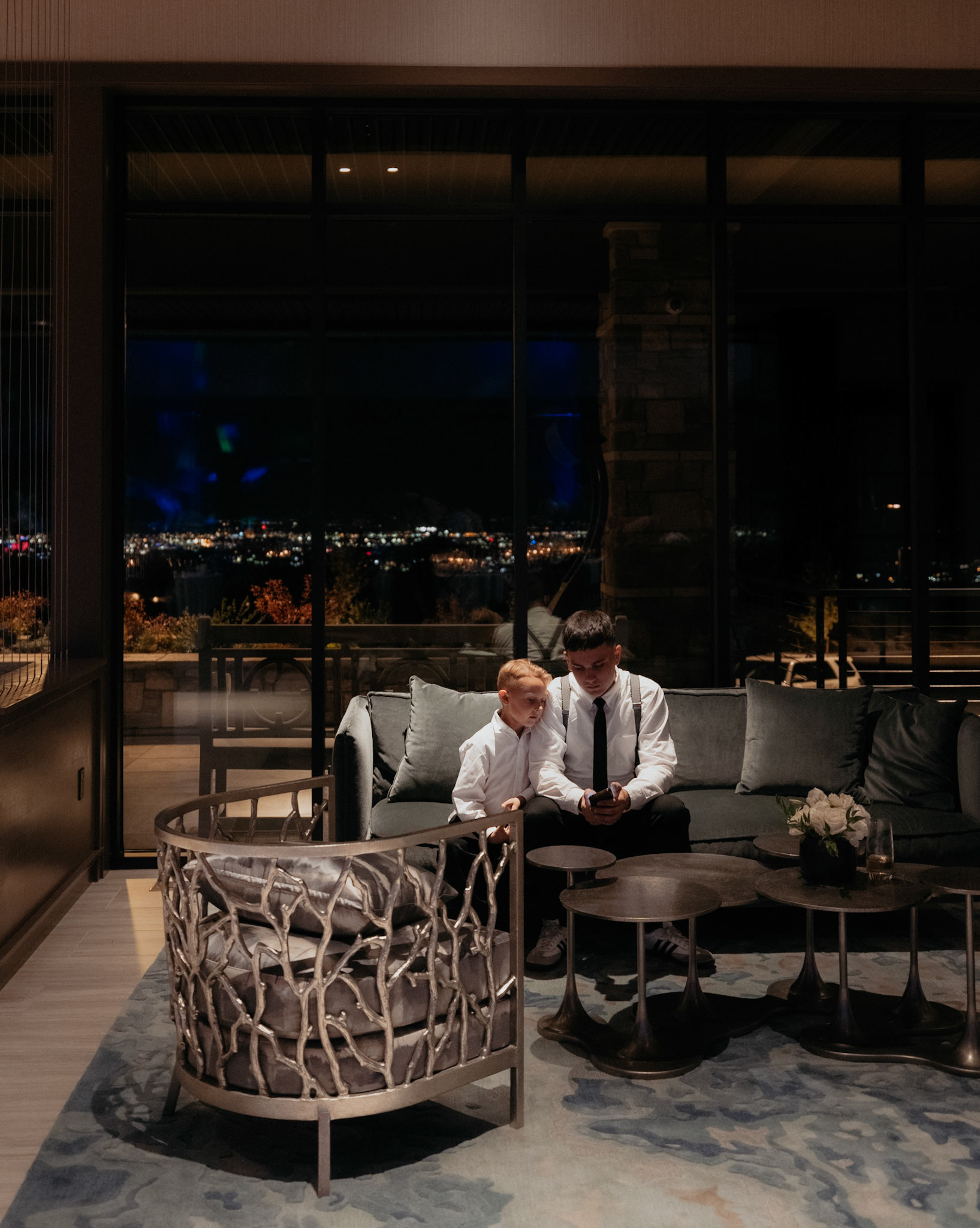 Dinner, dancing, and an energetic evening celebration at The Club at ArrowCreek.