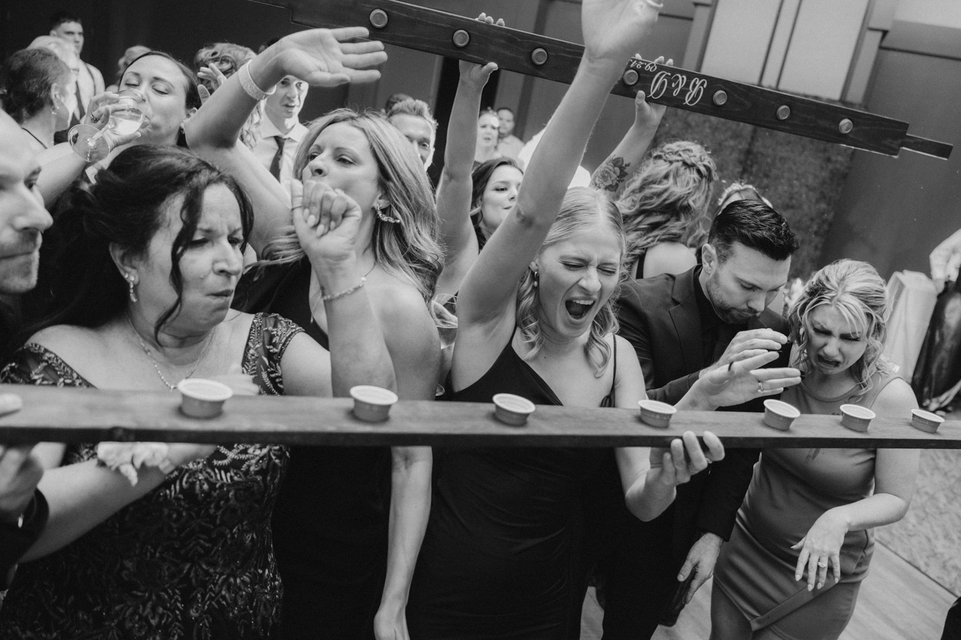 Dinner, dancing, and an energetic evening celebration at The Club at ArrowCreek.