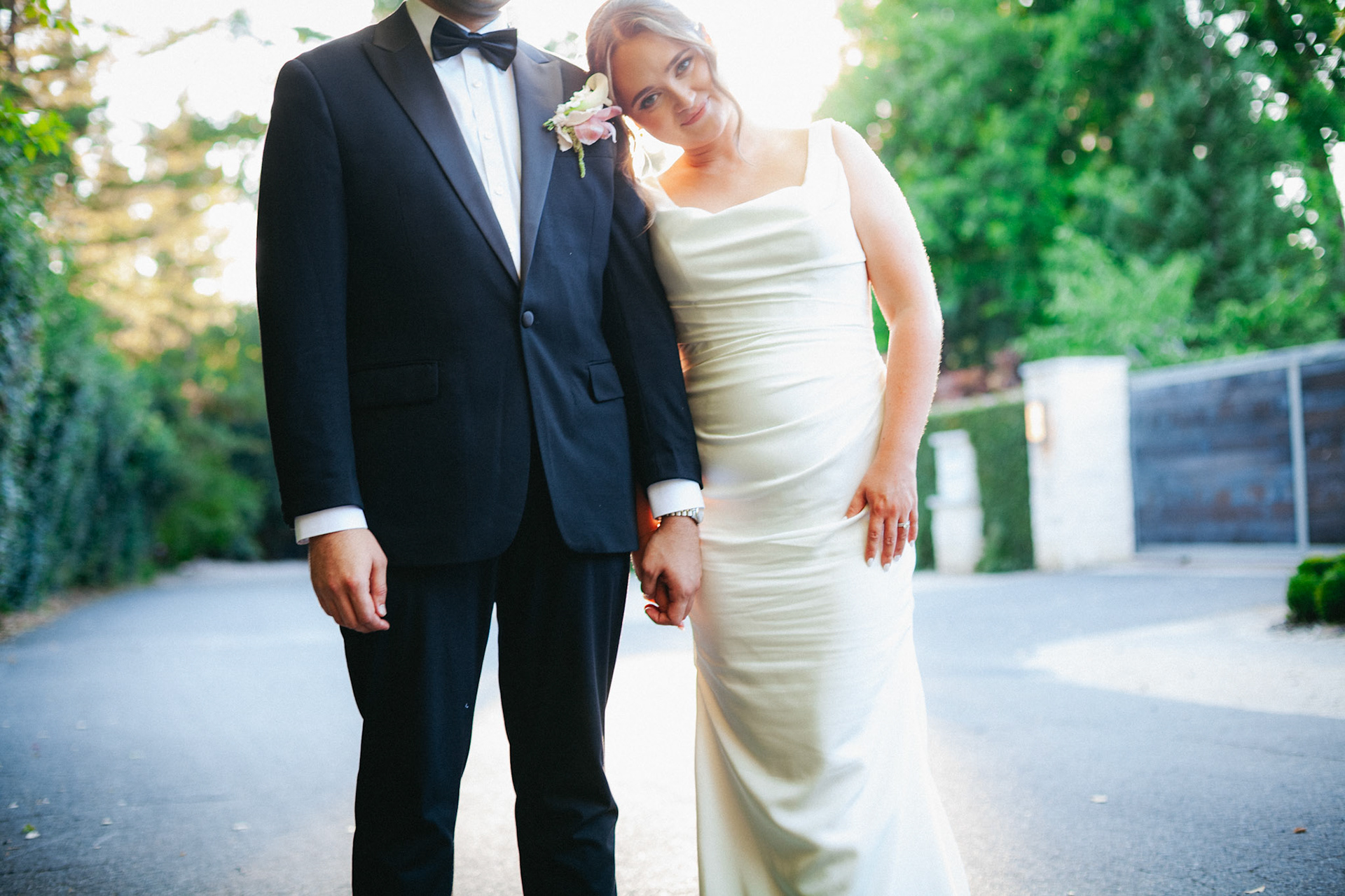Sophia and Miles celebrated their wedding at her family’s private estate in Northern California. Photographed by Kelly Sharp on film and digital.