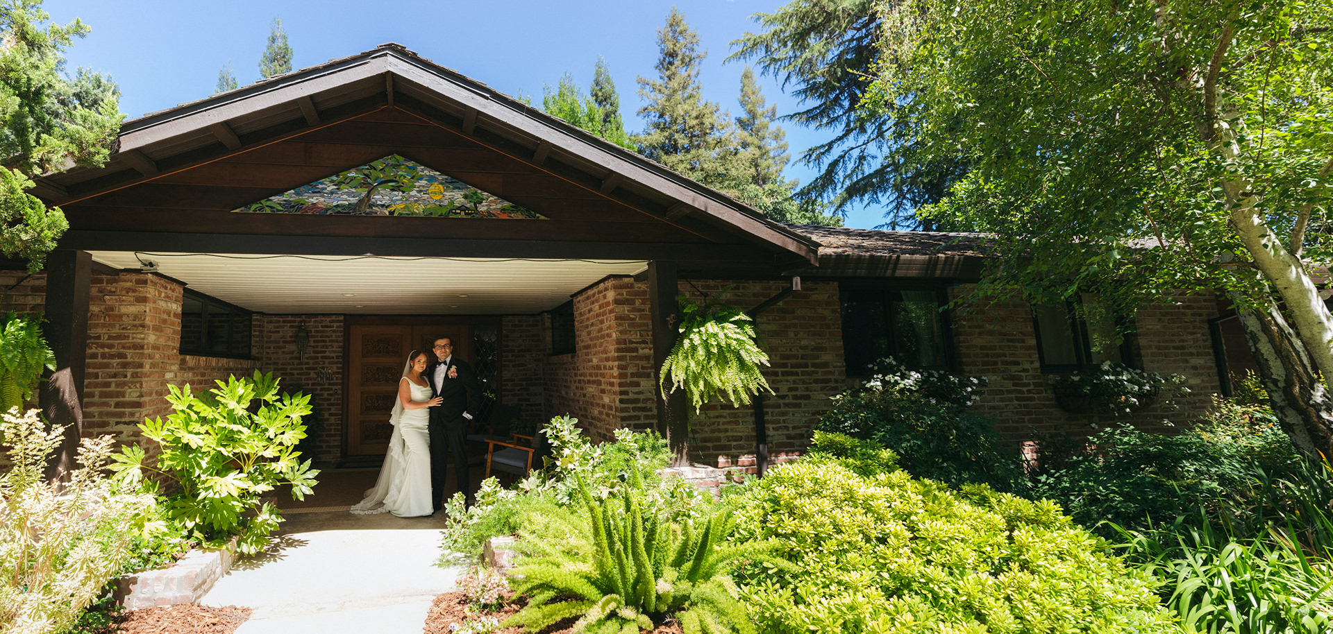 Sophia and Miles celebrated their wedding at her family’s private estate in Northern California. Photographed by Kelly Sharp on film and digital.
