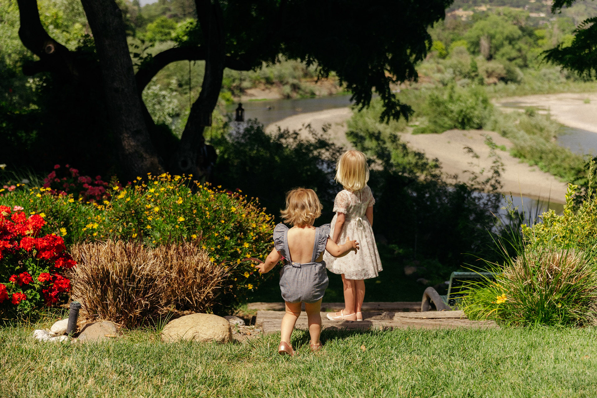 Couple prepares for wedding at Healdsburg Inn, California
