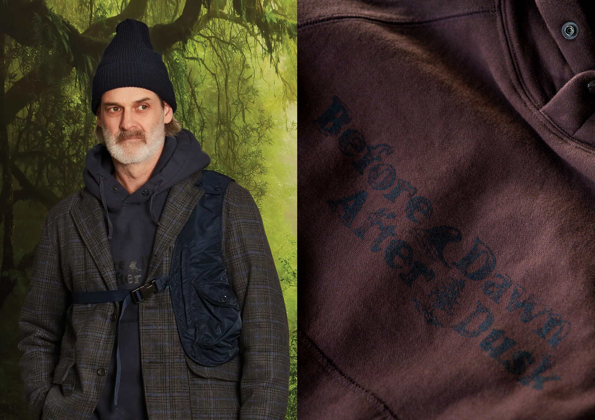 GAKU x ENGINEERED GARMENTS FW2021: Art Print Art Collaborations, Fall Winter 2021