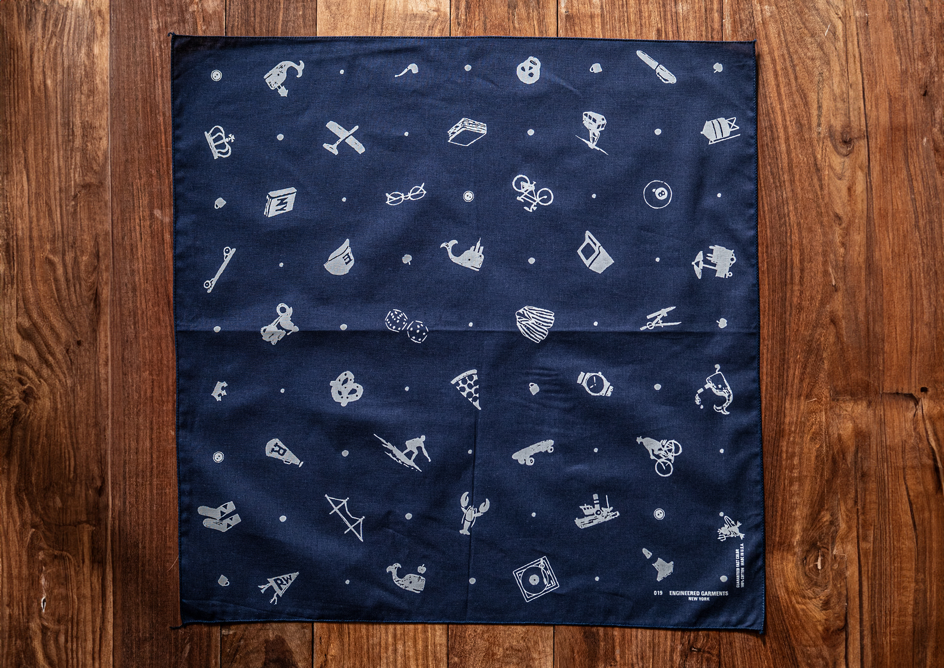 Manabu Gaku Inada. GAKU x ENGINEERED GARMENTS SS24: Bandana Print Art Collaborations, Spring Summer 2024