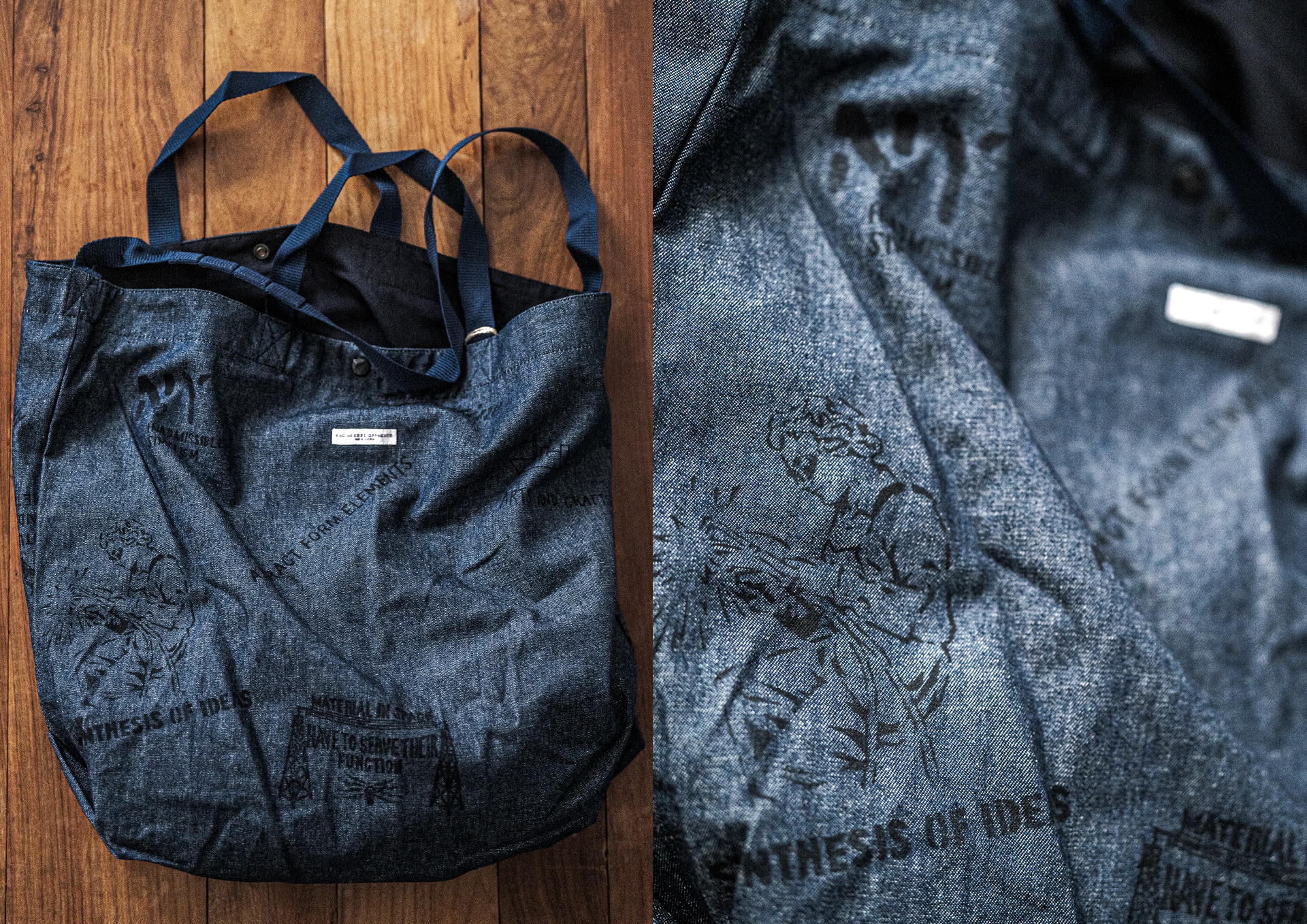 GAKU x ENGINEERED GARMENTS SS24: Textile Arts