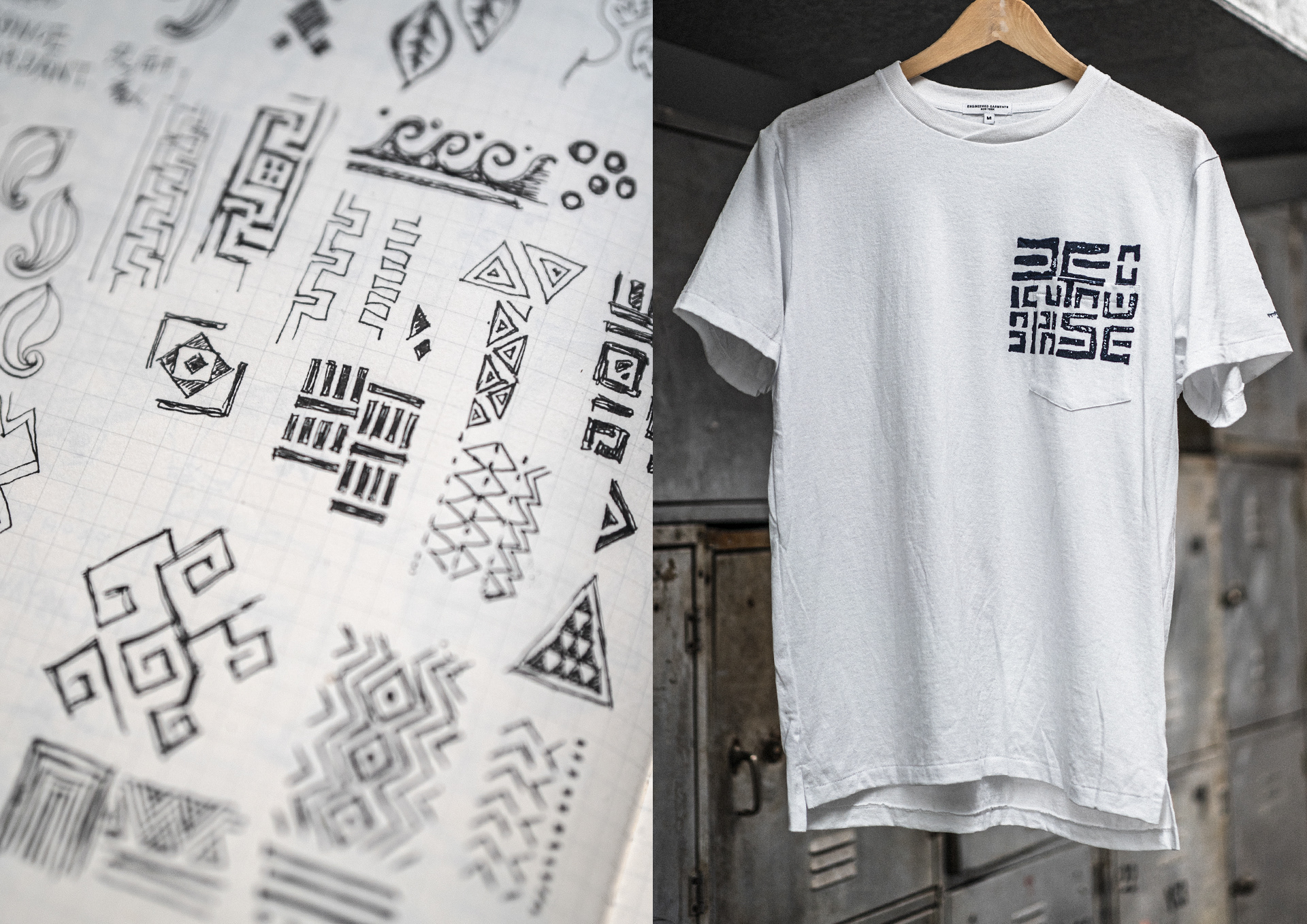 Manabu Gaku Inada. GAKU x ENGINEERED GARMENTS SS21: Artworks