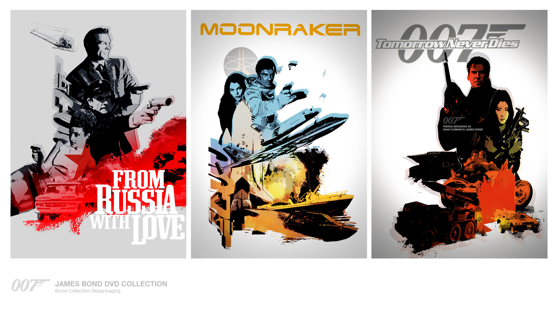 007 DVD COLLECTION: Package Concept Design by Manabu Gaku Inada