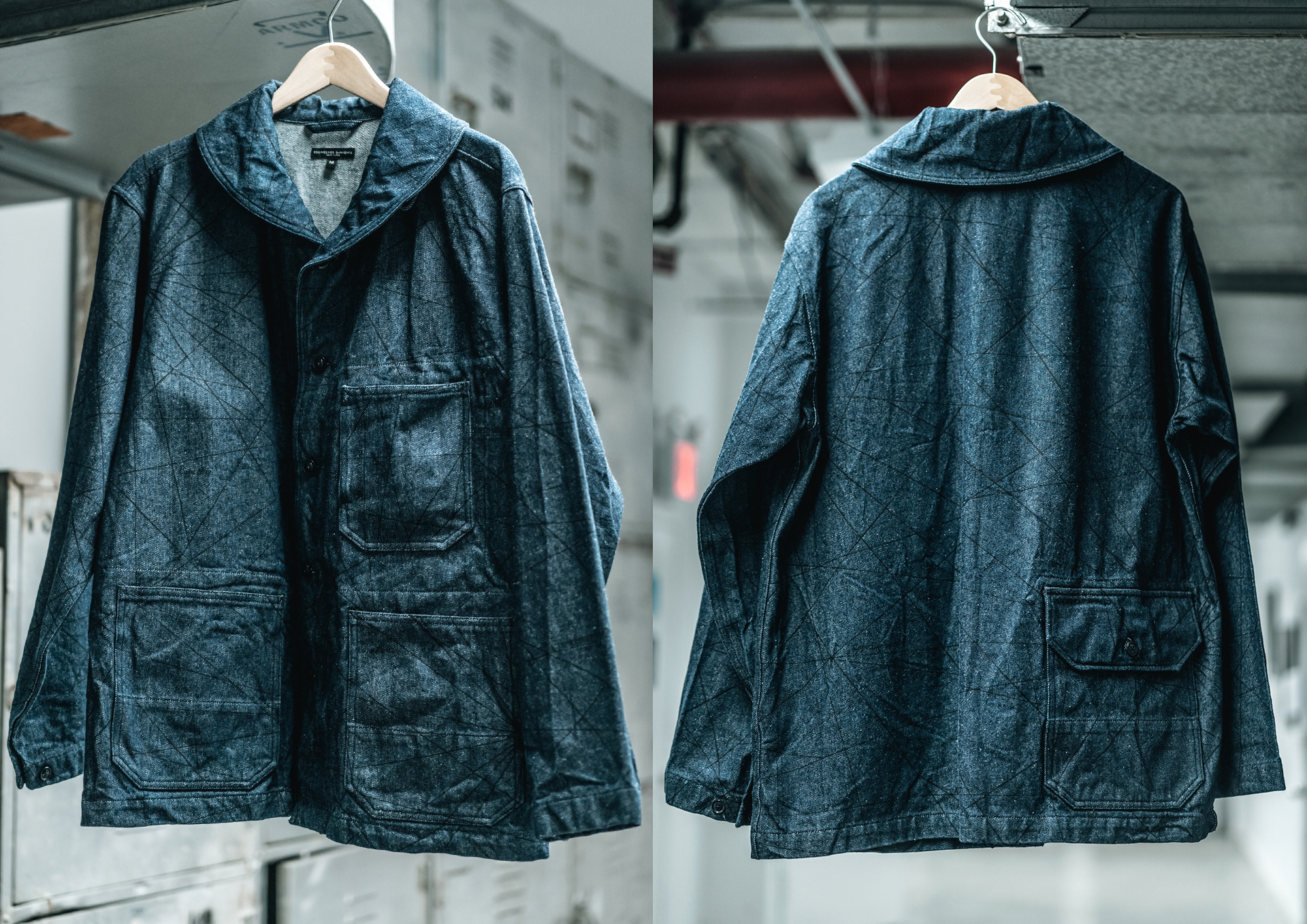 ENGINEERED GARMENTS FW22 Textile Arts By Manabu Gaku Inada