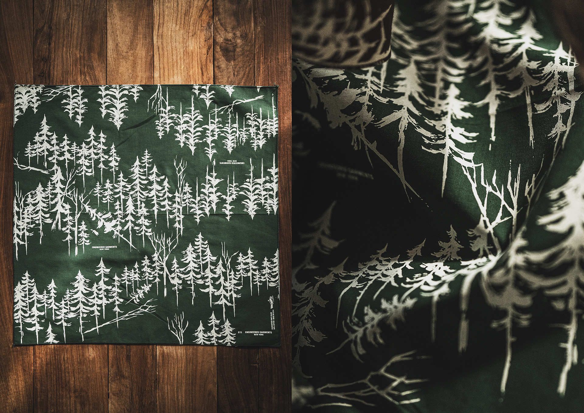 Manabu Gaku Inada. GAKU x ENGINEERED GARMENTS FW2023: Bandana Print