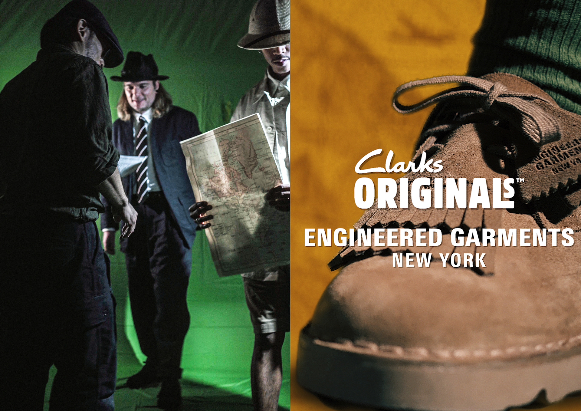 Clarks Originals x Engineered Garments Film by Manabu gaku Inada