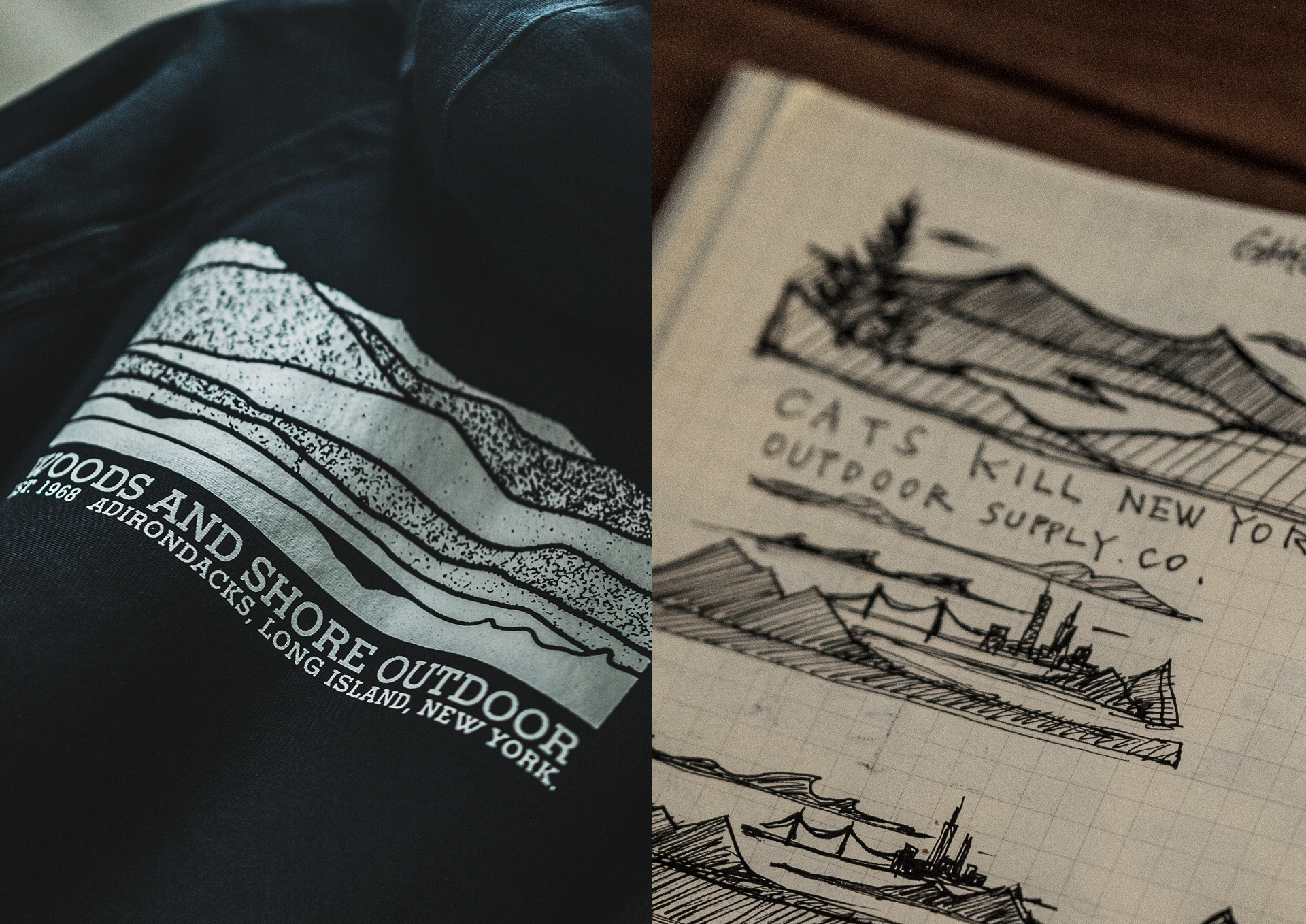 Manabu Gaku Inada. GAKU x ENGINEERED GARMENTS FW2023:Art Print. Hoodie