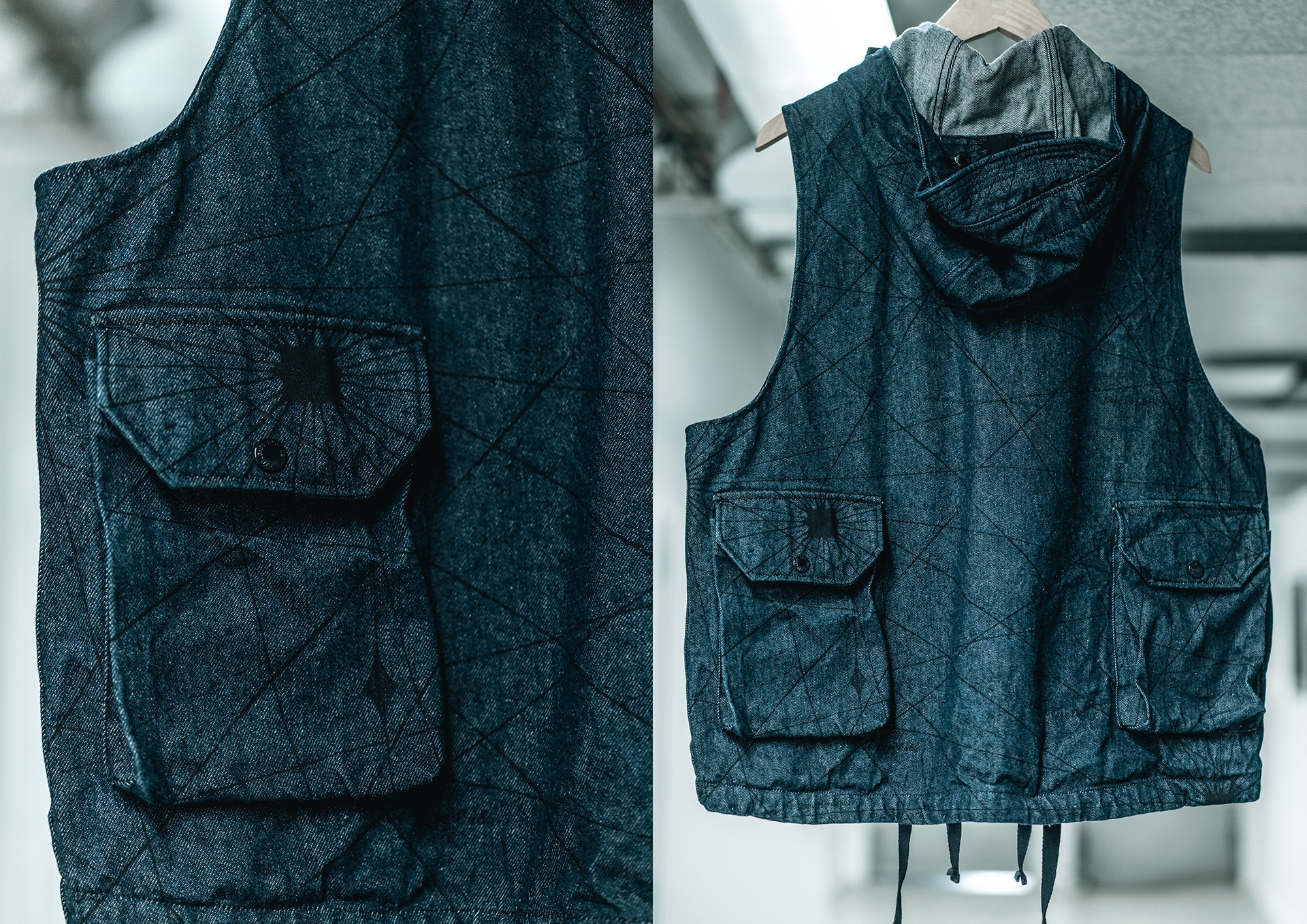 ENGINEERED GARMENTS FW22 Textile Arts By Manabu Gaku Inada