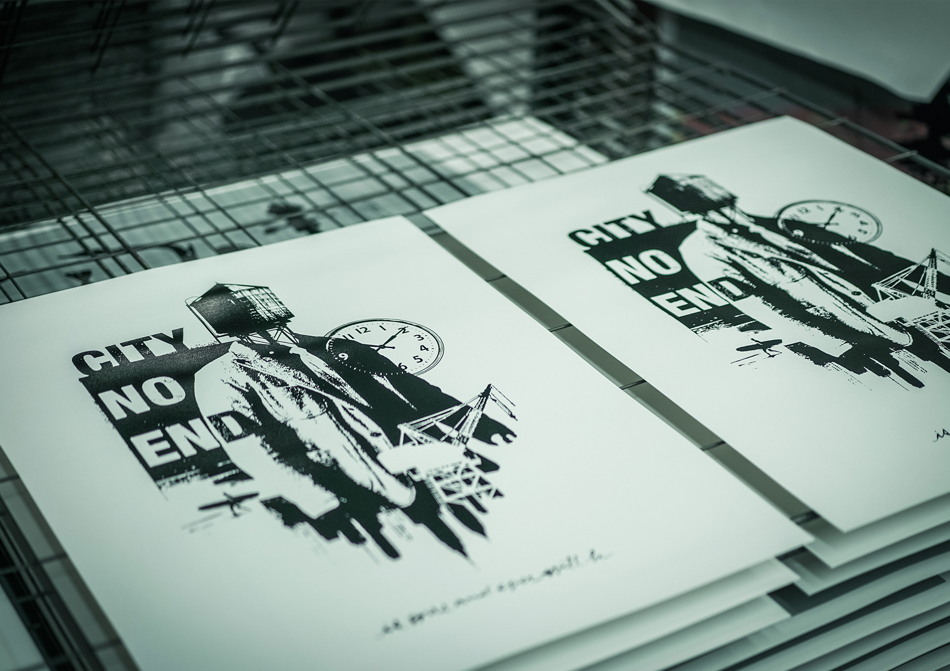 Manabu Gaku Inada. CITY NO END: The art for Engineered Garments Capsule