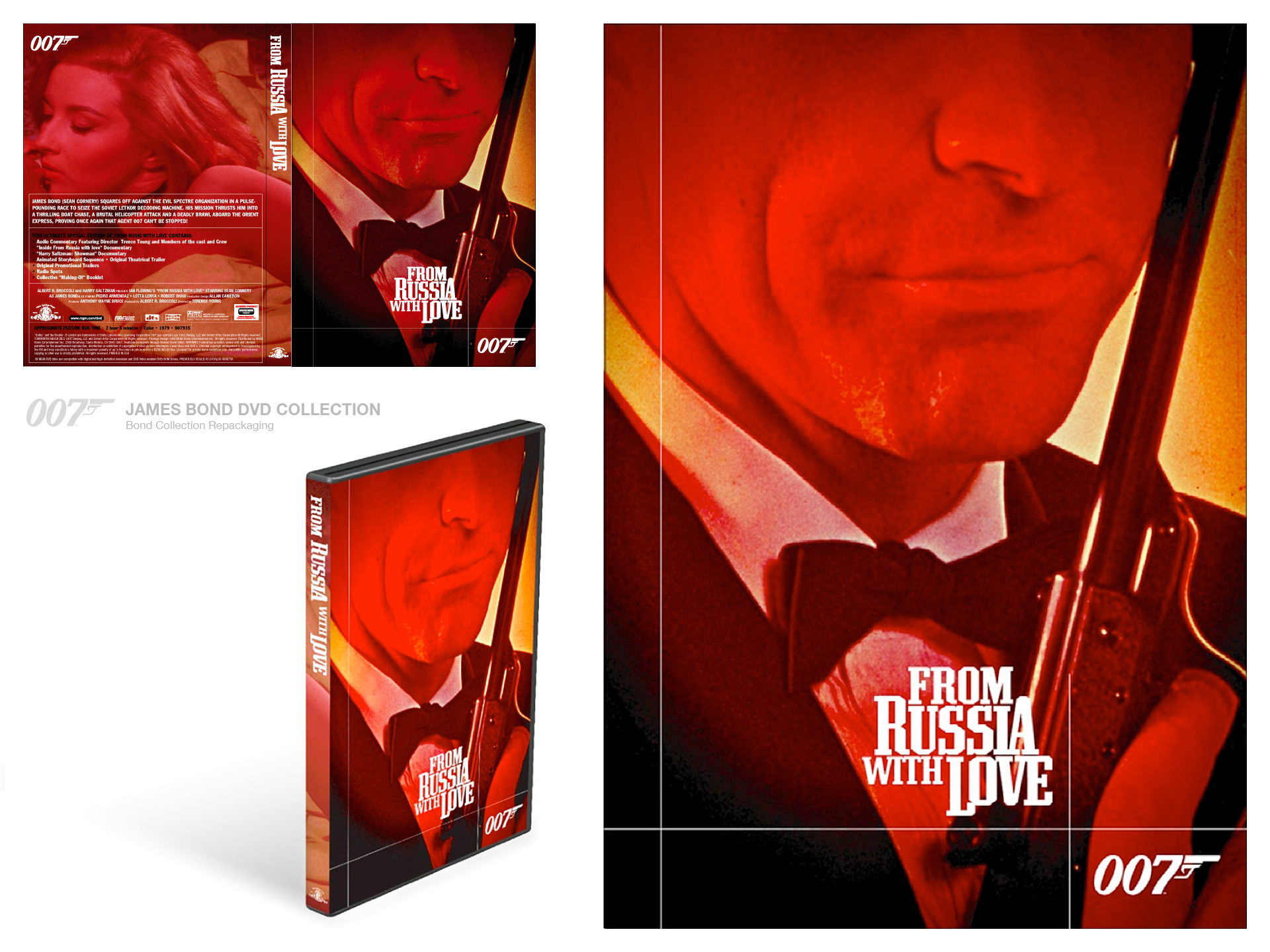 007 DVD COLLECTION: Package Concept Design by Manabu Gaku Inada