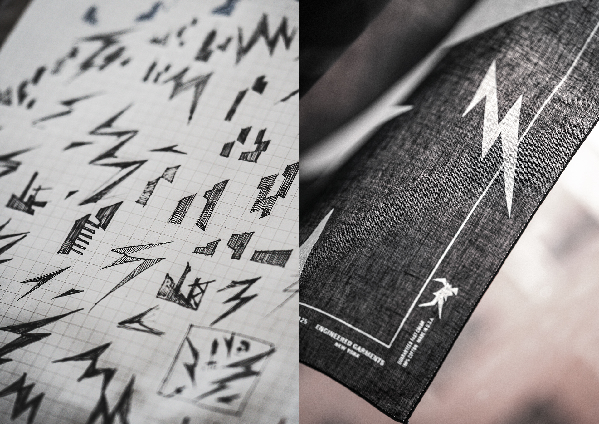 GAKU x ENGINEERED GARMENTS FW2024: Bandana Print Art Collaborations, Fall Winter 2024