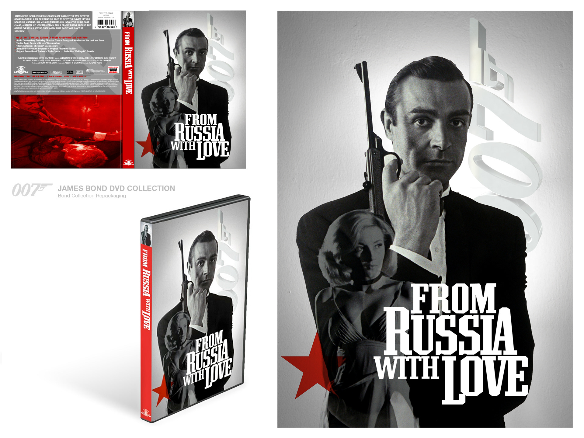 007 DVD COLLECTION: Package Concept Design by Manabu Gaku Inada