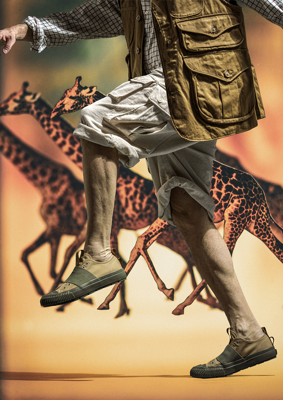 ENGINEERED GARMENTS x P.F. FLYERS Visuals Exclusive Collaboration Artworks: Spring/Summer 2026 by Manabu Gaku Inada