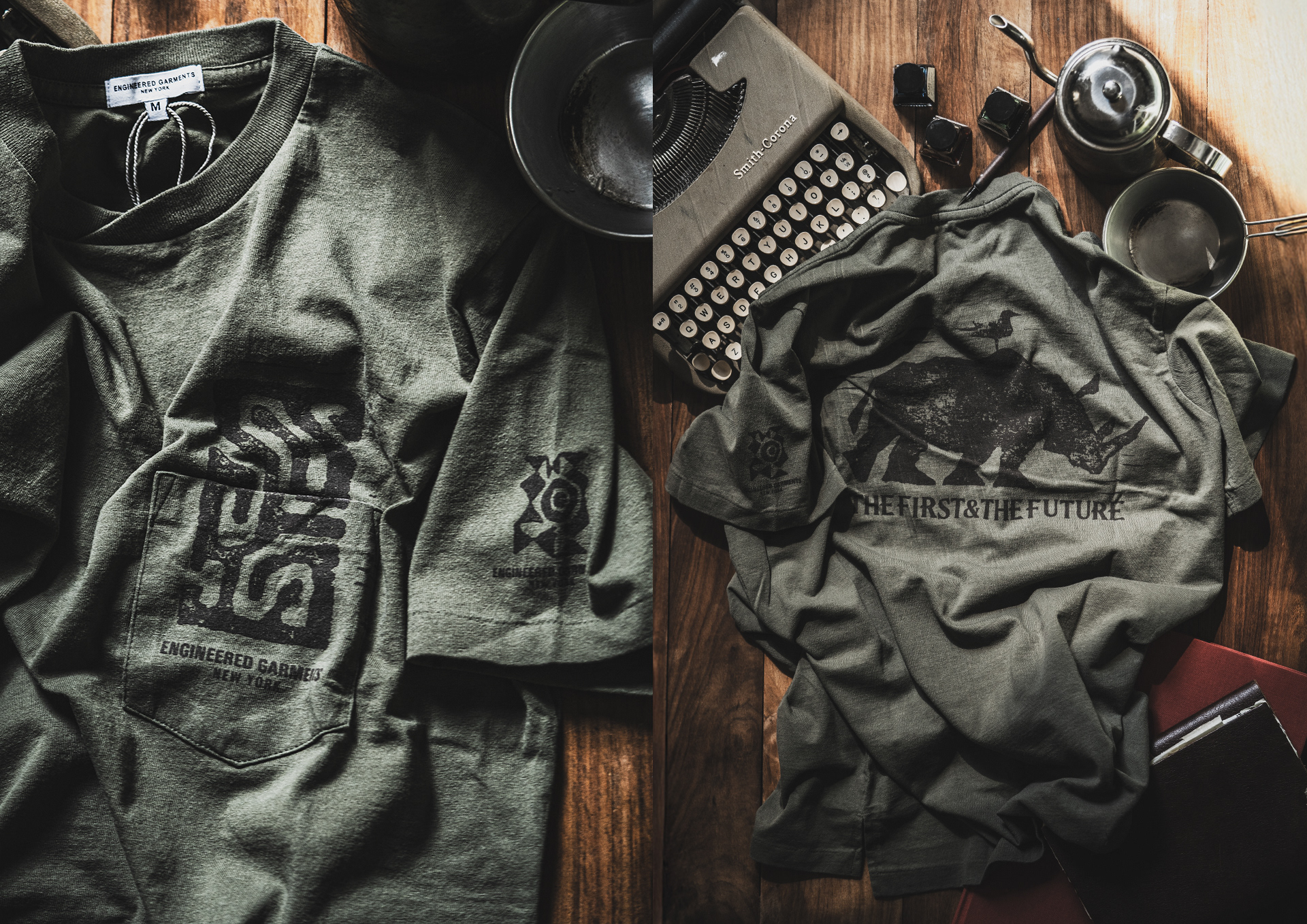 Gaku x Engineered Garments Spring Summer 2022 Printed Artworks