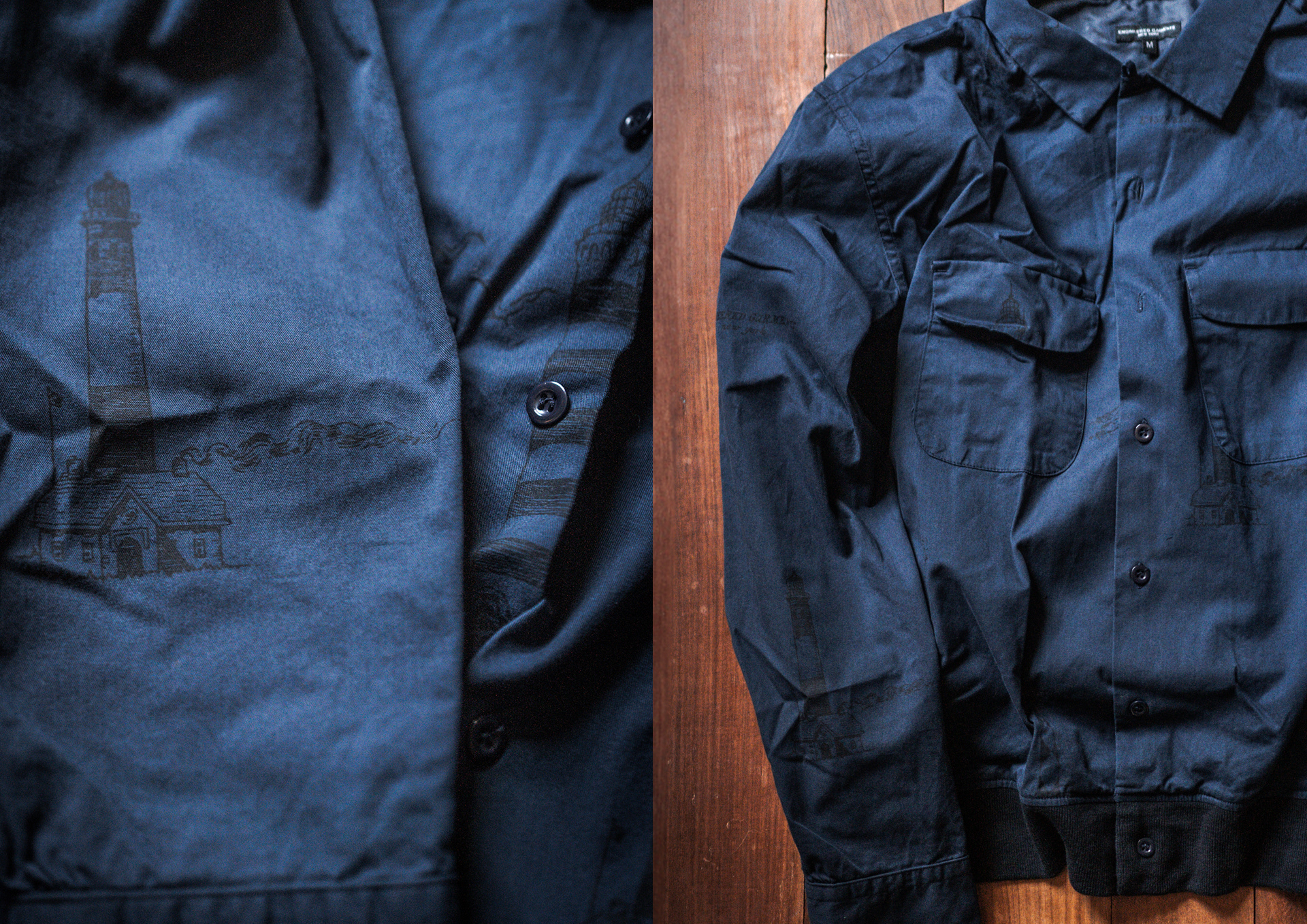 ENGINEERED GARMENTS FW22 Textile Arts By Manabu Gaku Inada