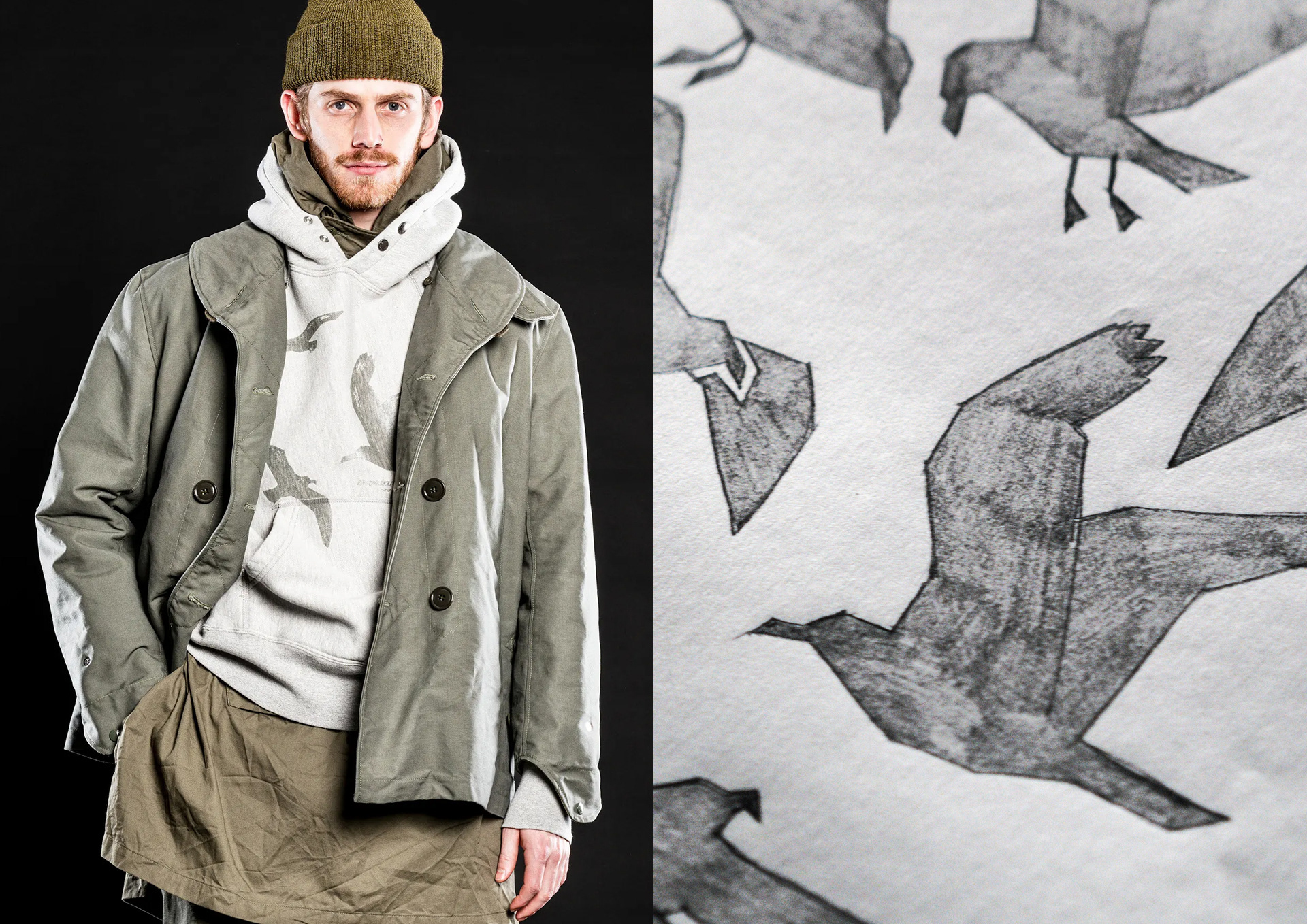 GAKU x ENGINEERED GARMENTS FW22 Art Prints