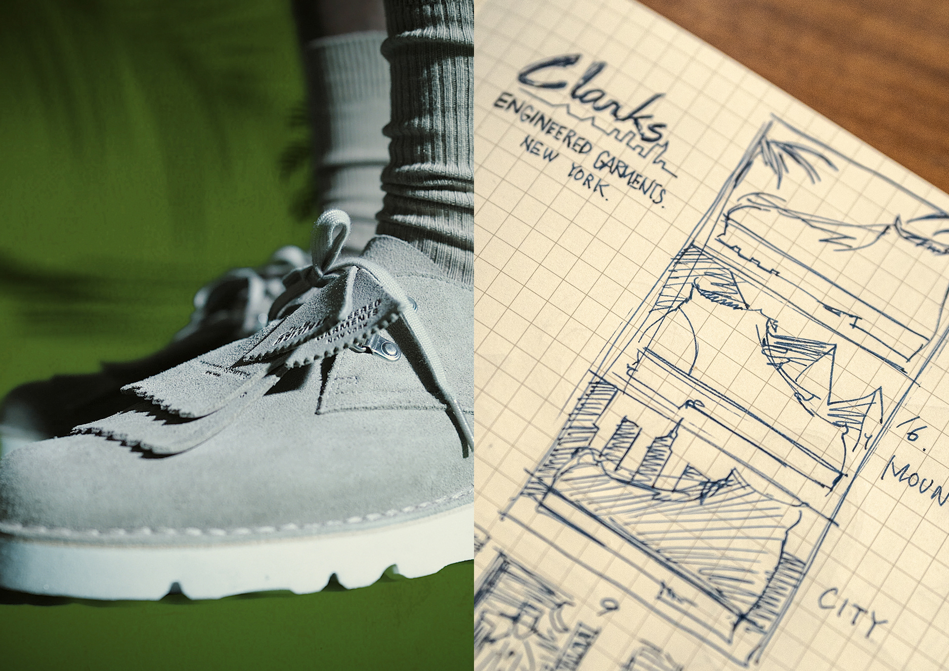 Clarks Originals x Engineered Garments Film by Manabu gaku Inada