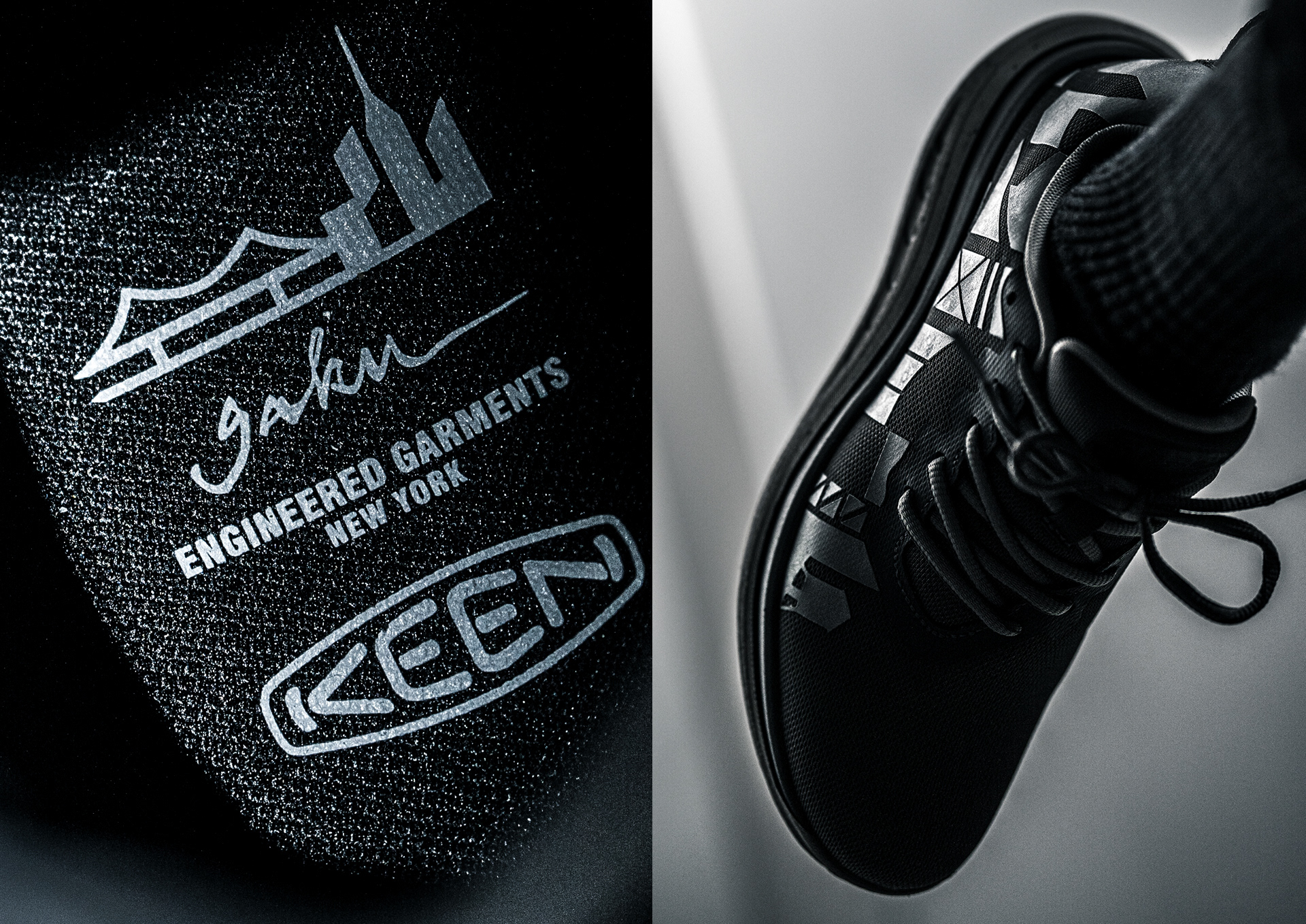 GAKU x ENGINEERED GARMENTS x KEEN Triple Collaborations, WK400 EG. FW 24
