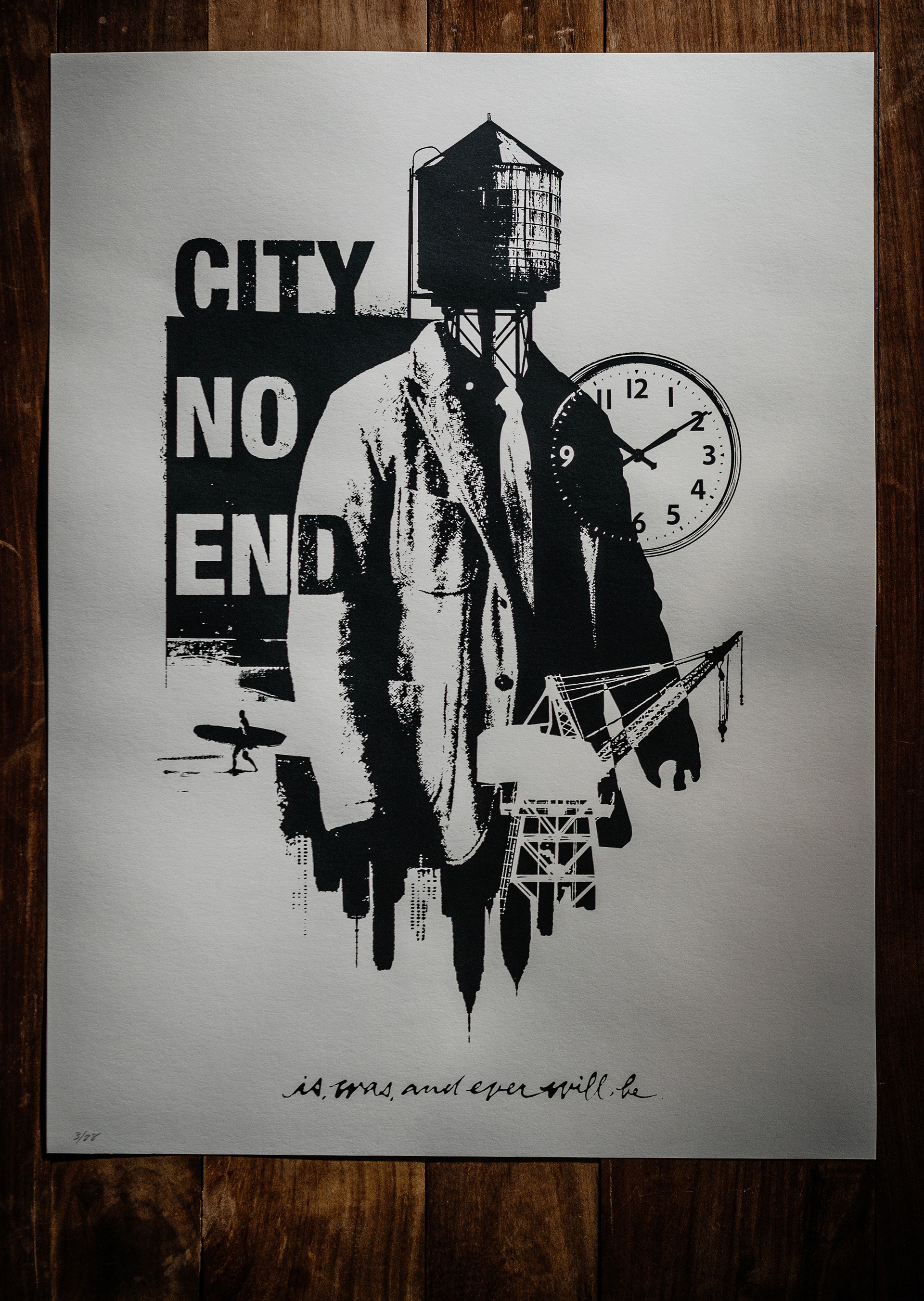 Manabu Gaku Inada. CITY NO END: The art for Engineered Garments Capsule