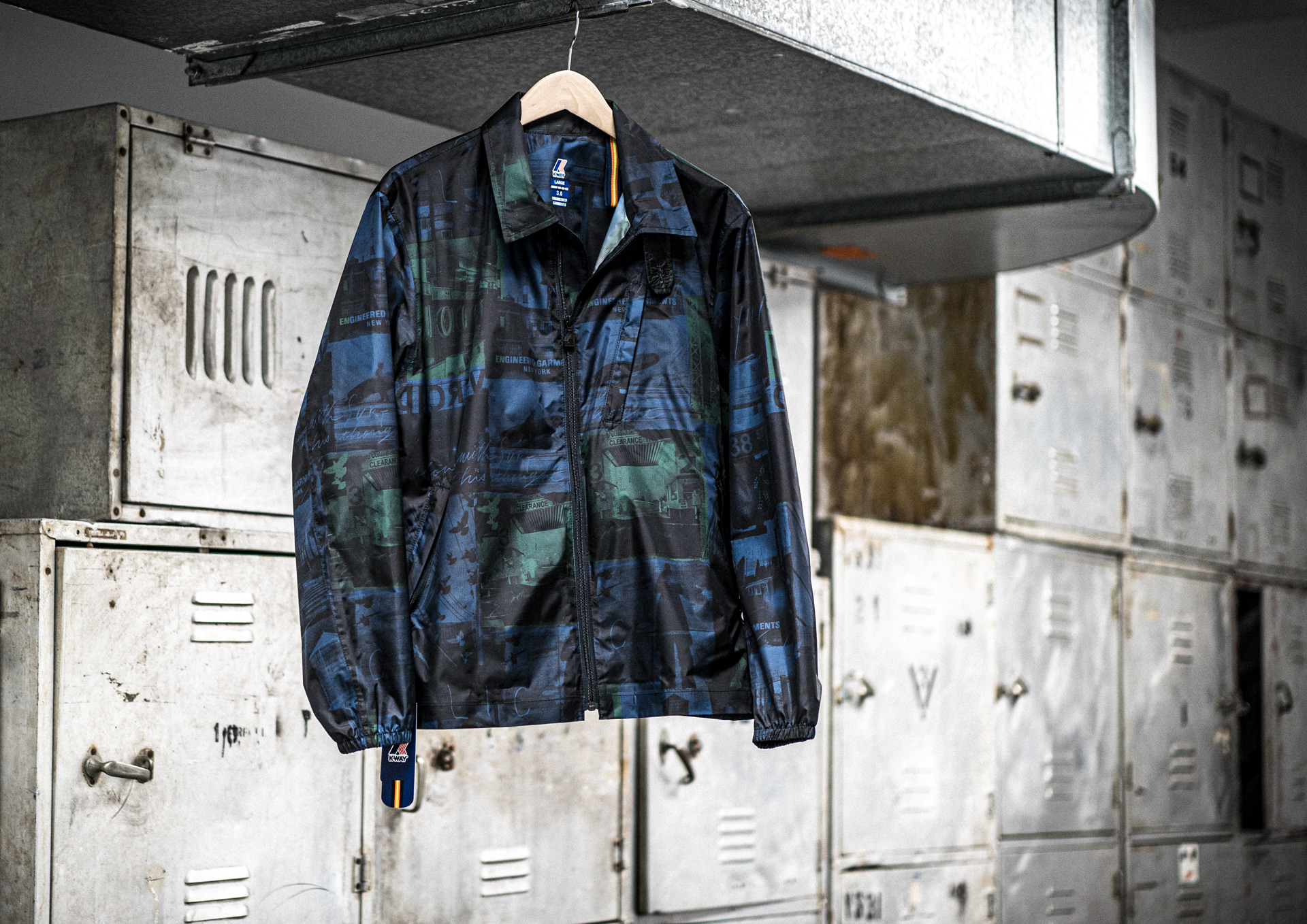 Manabu Gaku Inada. GAKU x ENGINEERED GARMENTS x K-WAY