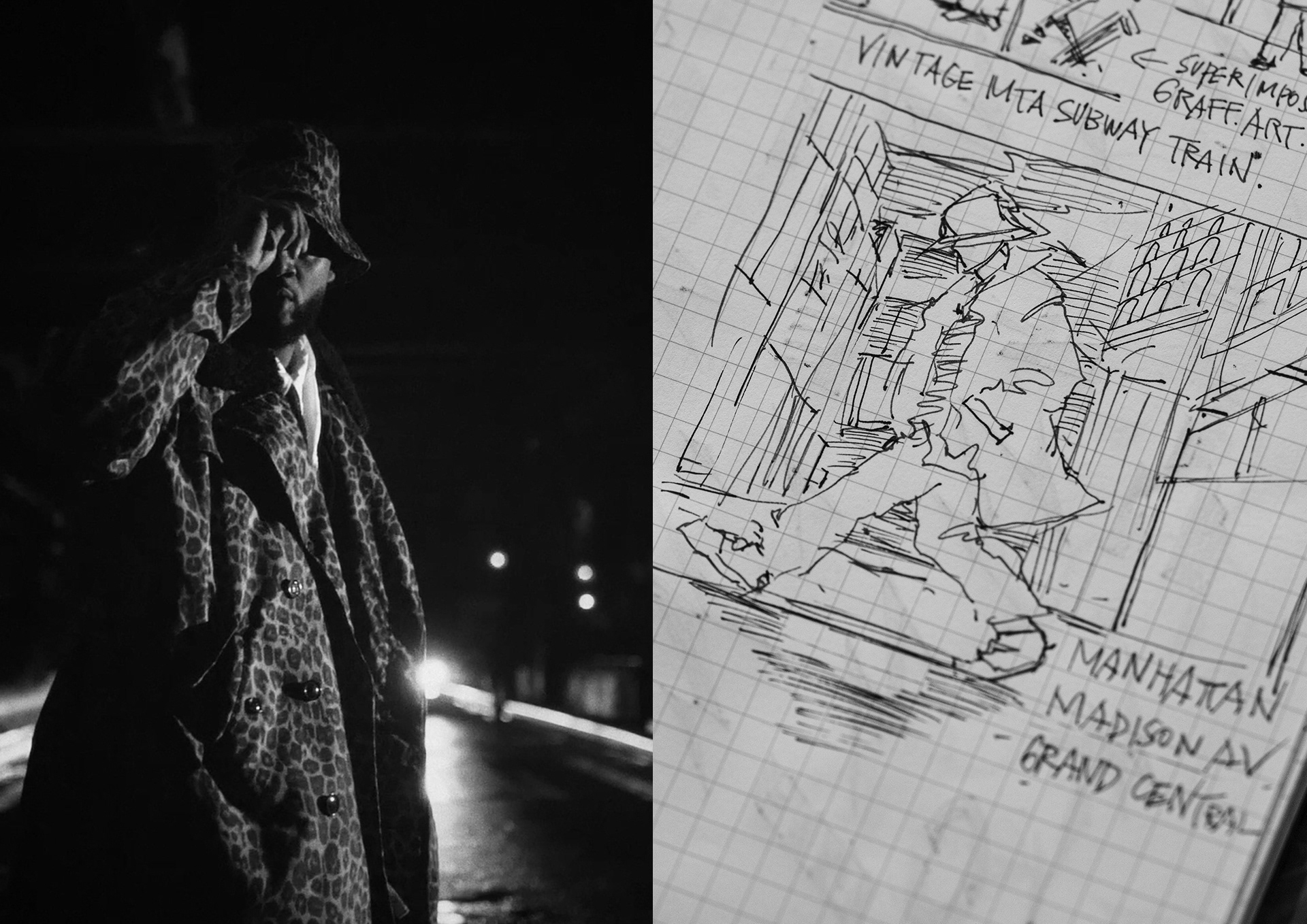 Manabu Gaku Inada. RECOLLECTIONS OF LIGHT, PRESENT SHADOWS. ENGINEERED GARMENTS Fall Winter 2024: BRAND FILM