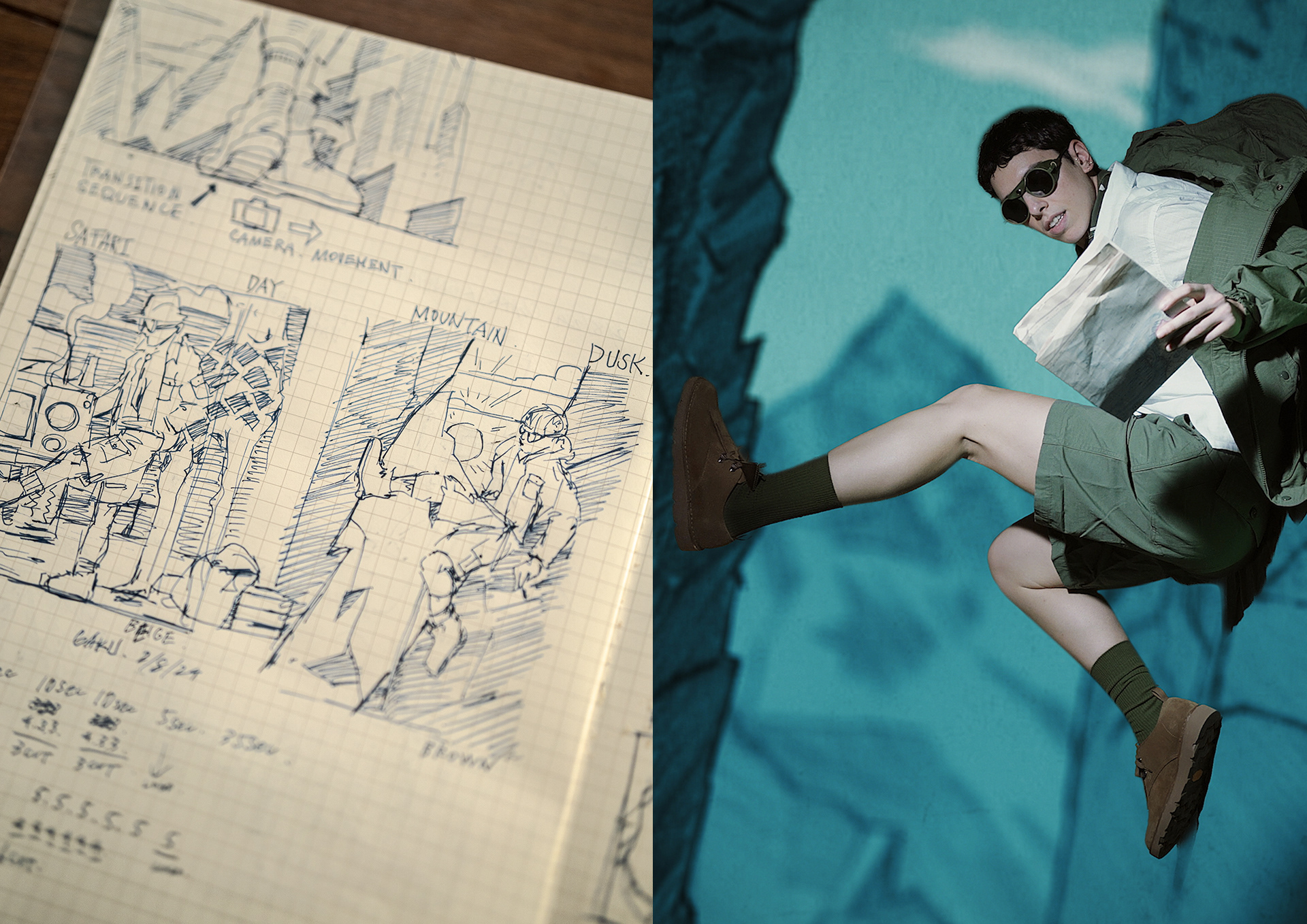 Clarks Originals x Engineered Garments Film by Manabu gaku Inada