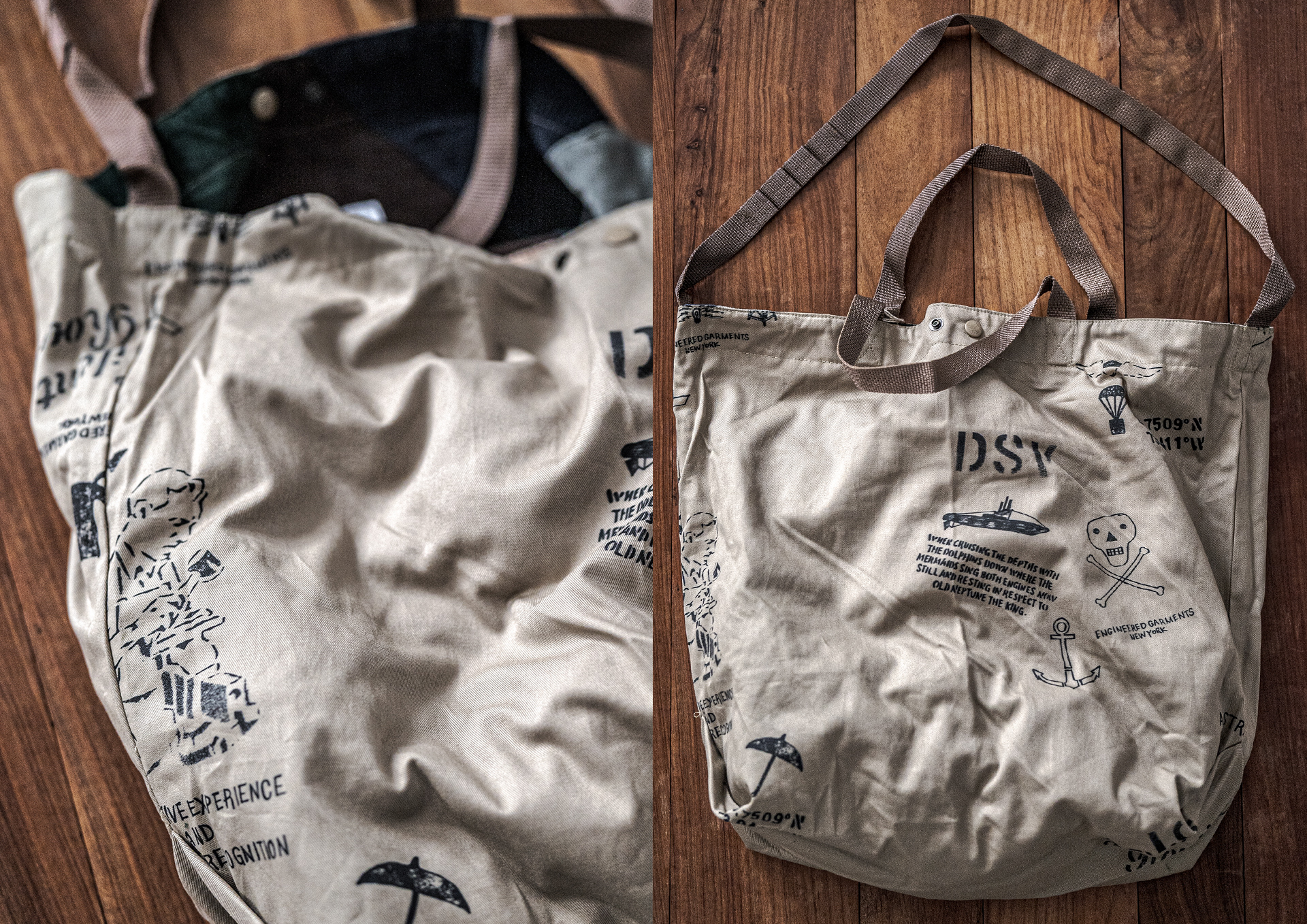 GAKU x ENGINEERED GARMENTS SS24: Textile Arts