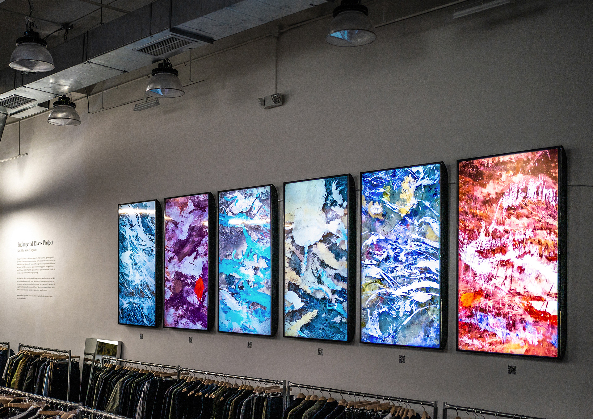 ENDANGERED RIVERS PROJECT GAKU x BEN MILLER x (Not) Gagosian EXHIBITION AT NEPENTHES NY: DIGITAL ART by Manabu Gaku Inada